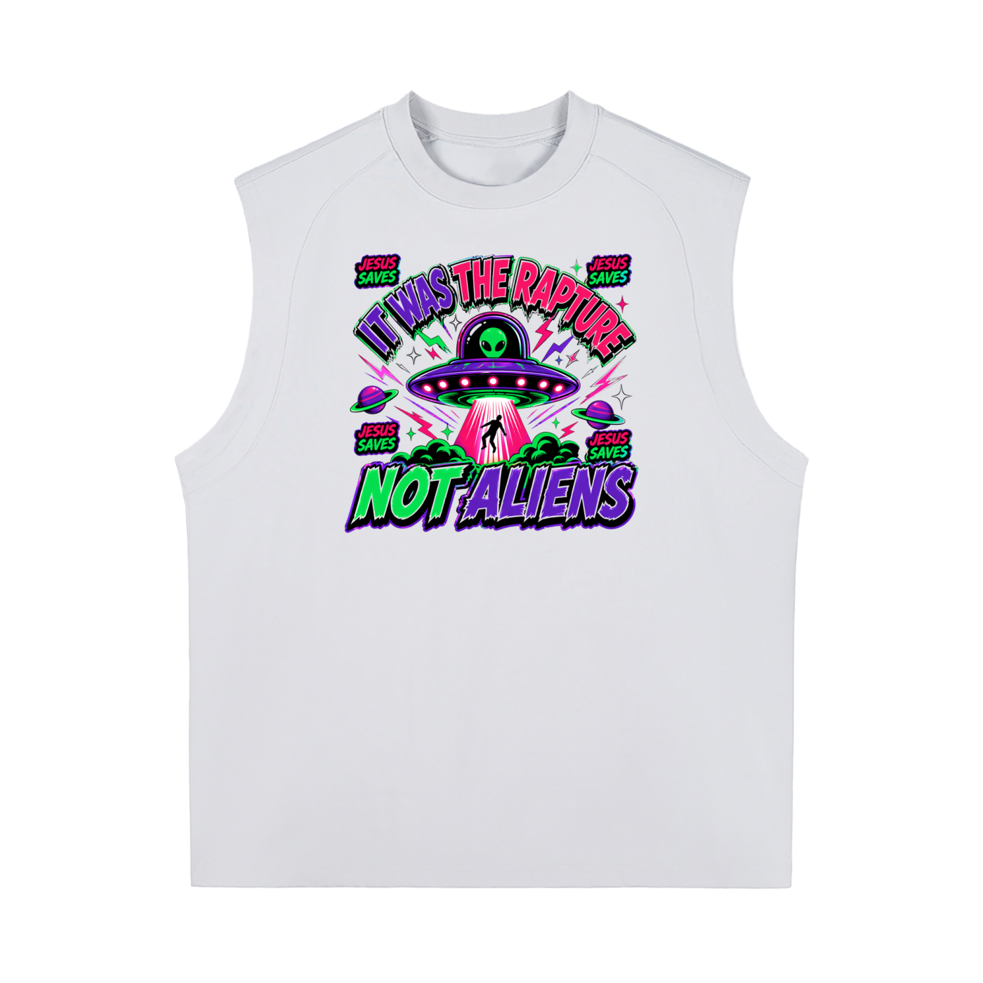 It wasn't aliens Sorona Quick-Dry Cooling Tank Top
