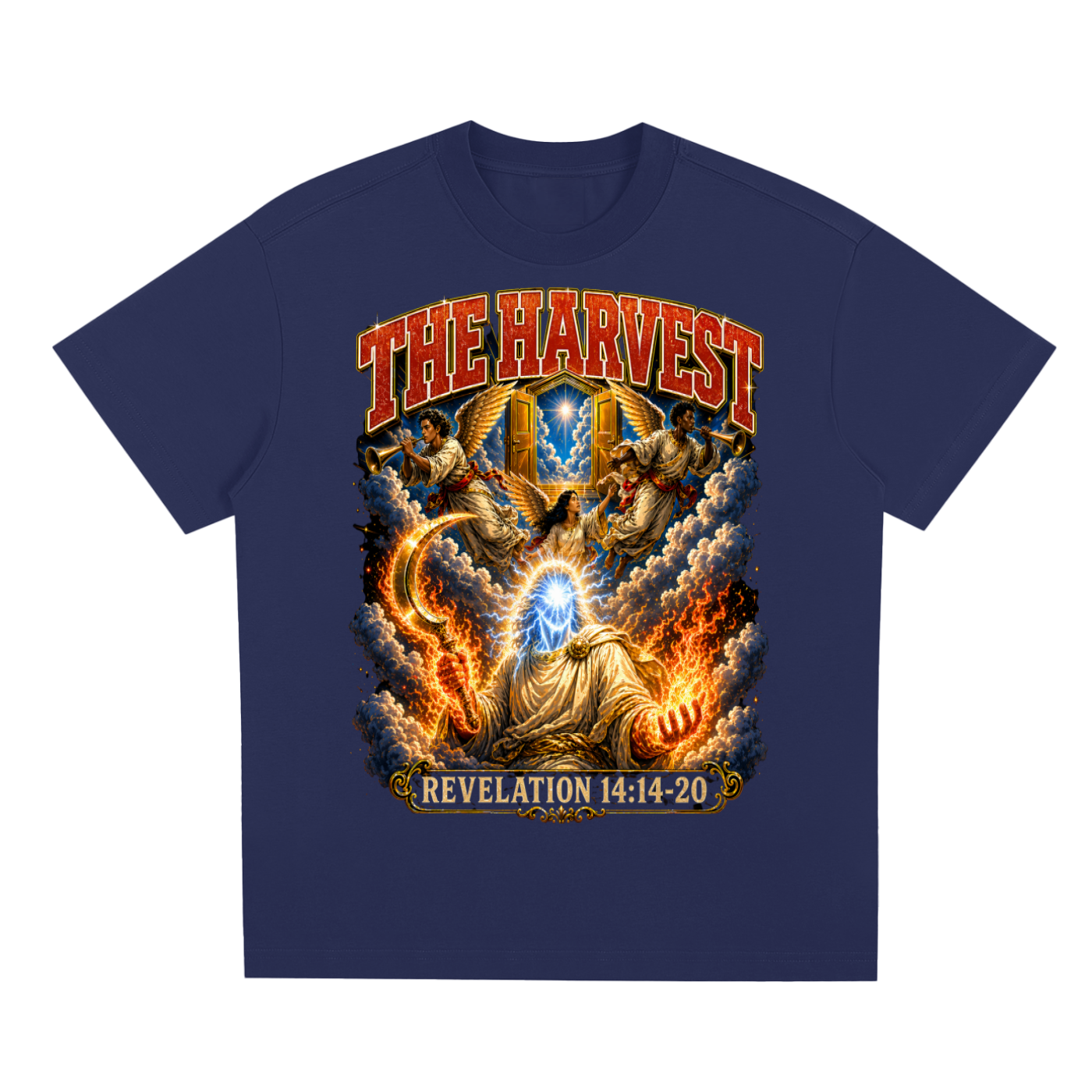 Revelation 14:14-20 Sorona Quick-Dry Cooling T-Shirt