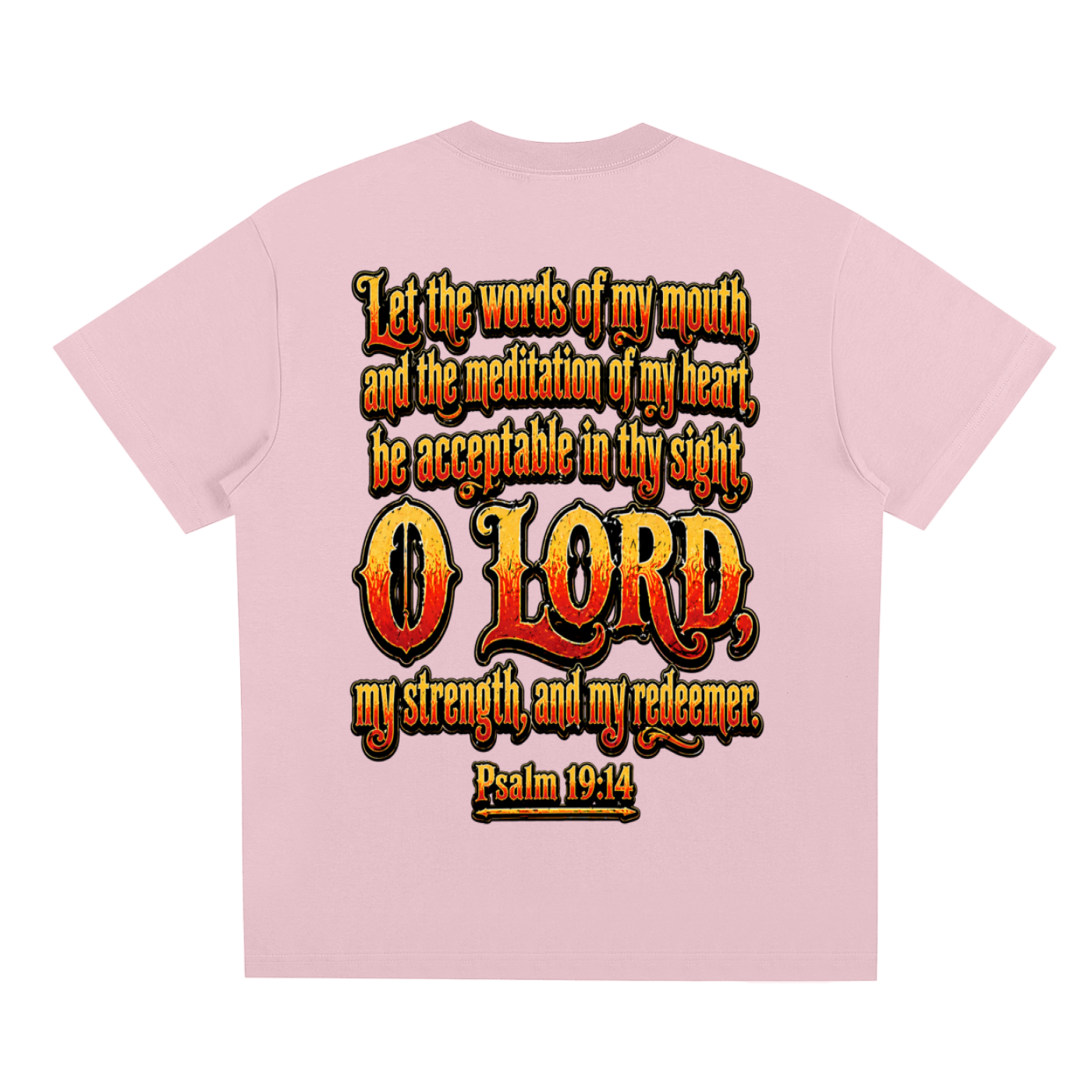 Psalm 19:14 Sorona Quick-Dry Cooling T-Shirt