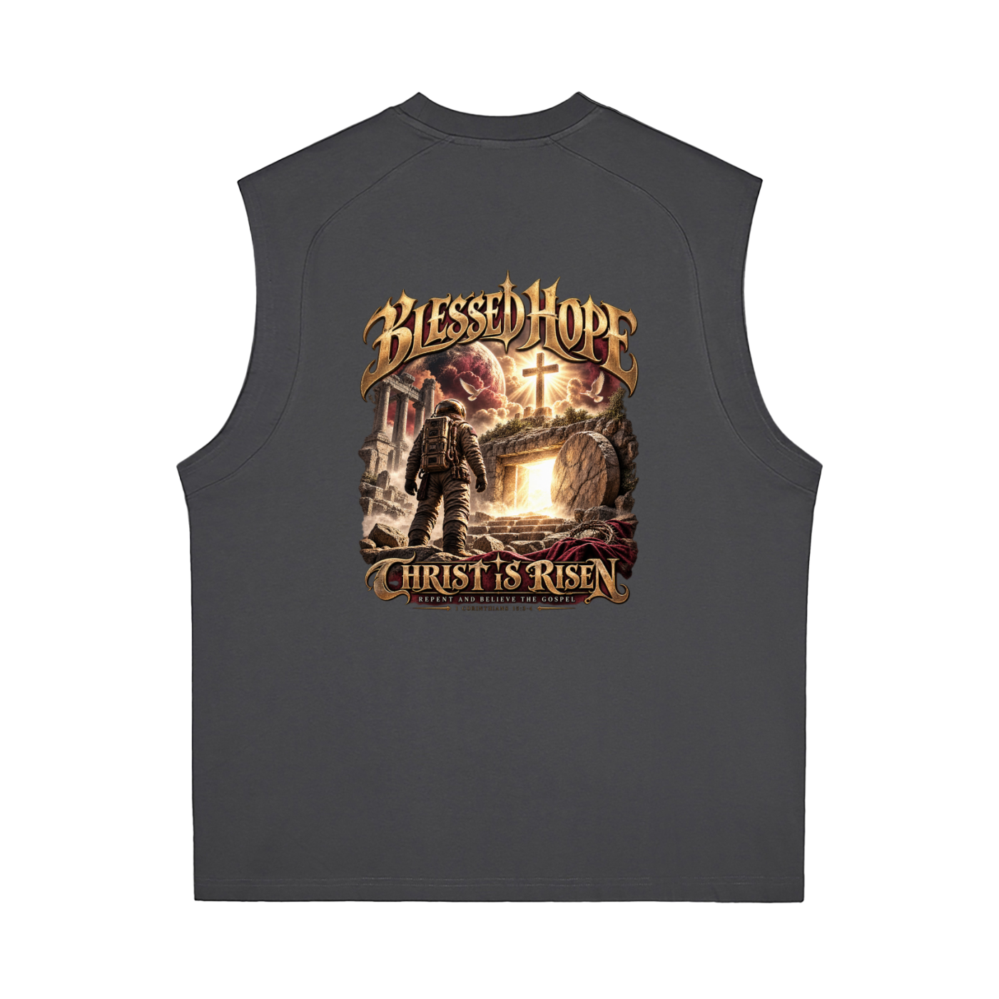 God So Loved/Blessed Sorona Quick-Dry Cooling Tank Top