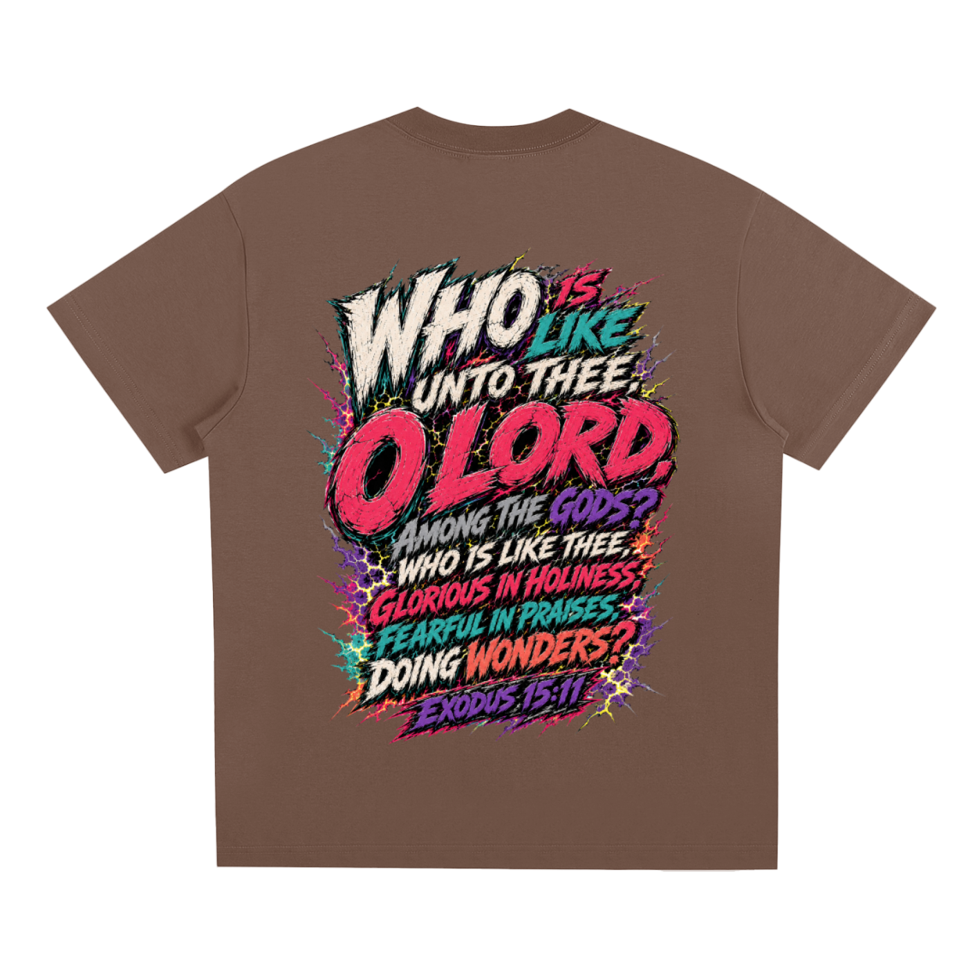 Exodus 15:11 Sorona Quick-Dry Cooling T-Shirt