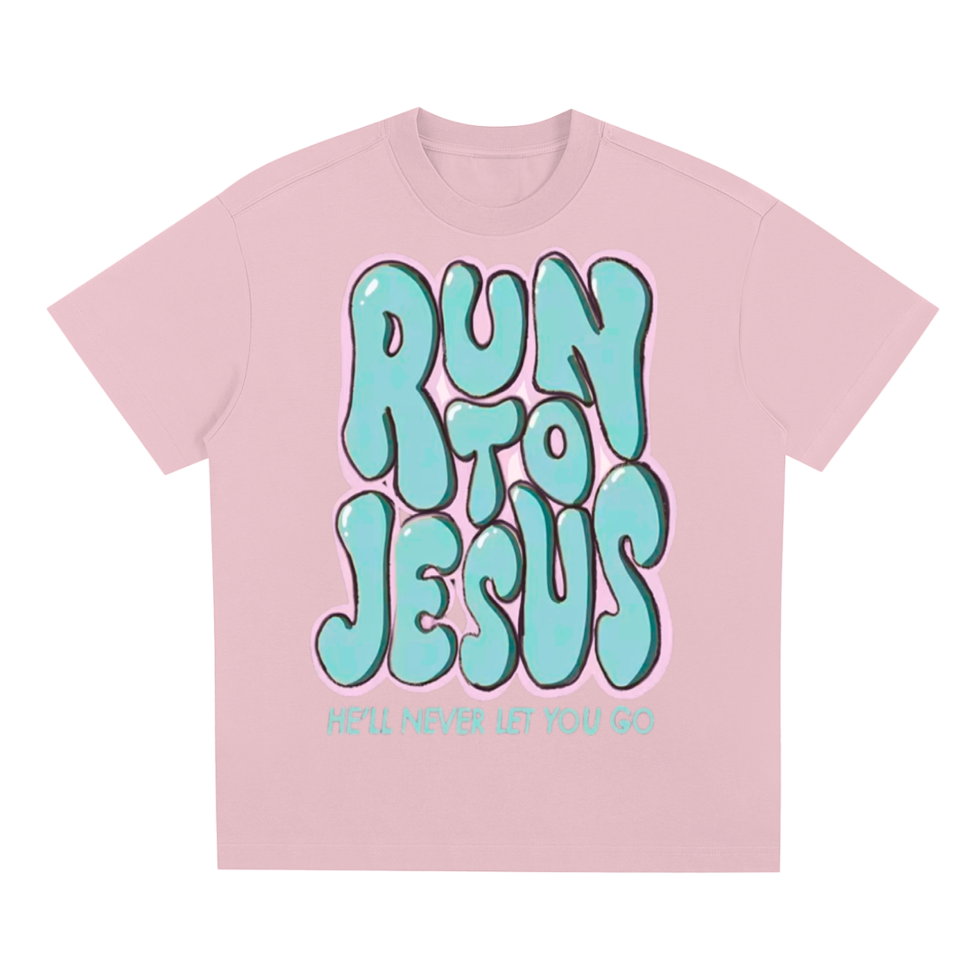 Run to Jesus Sorona Quick-Dry Cooling T-Shirt