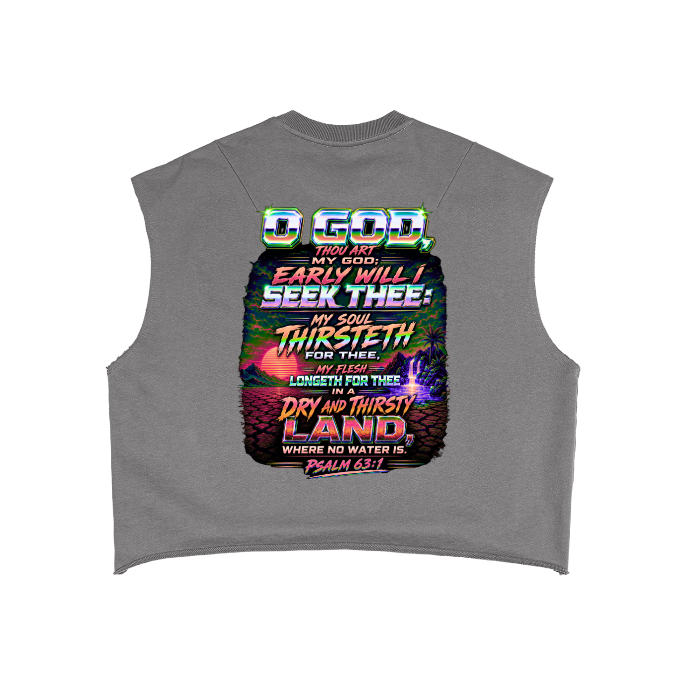 YHWH French Terry Boxy Tank Top