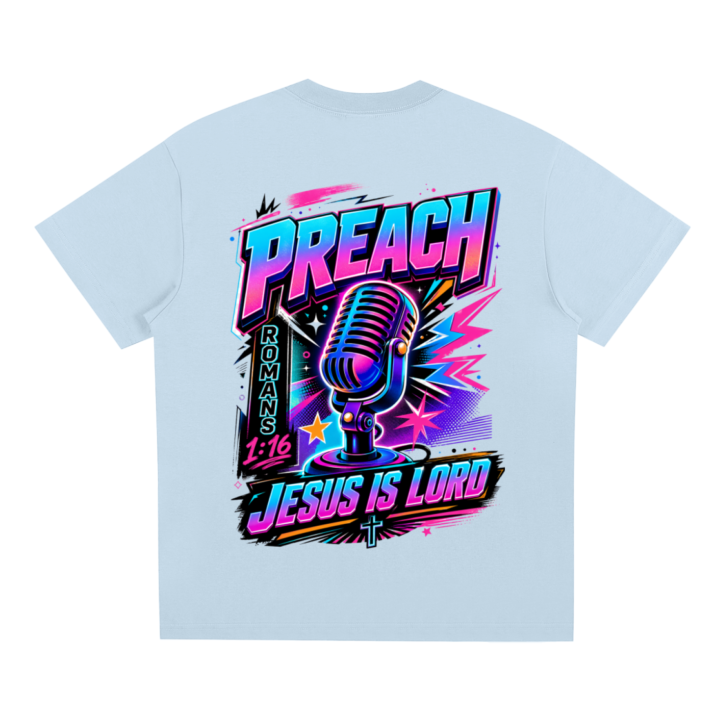 Jesus Highway to Heaven/Preach Sorona Quick-Dry Cooling T-Shirt