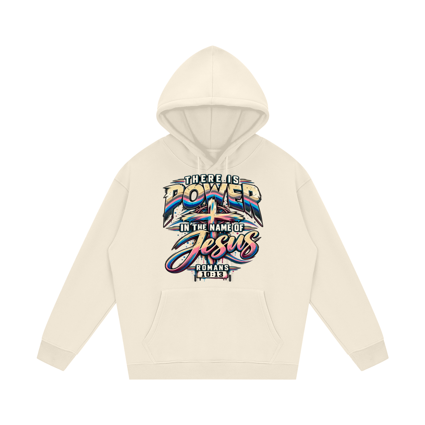 Romans 10:13 Unisex Fleece Hoodie