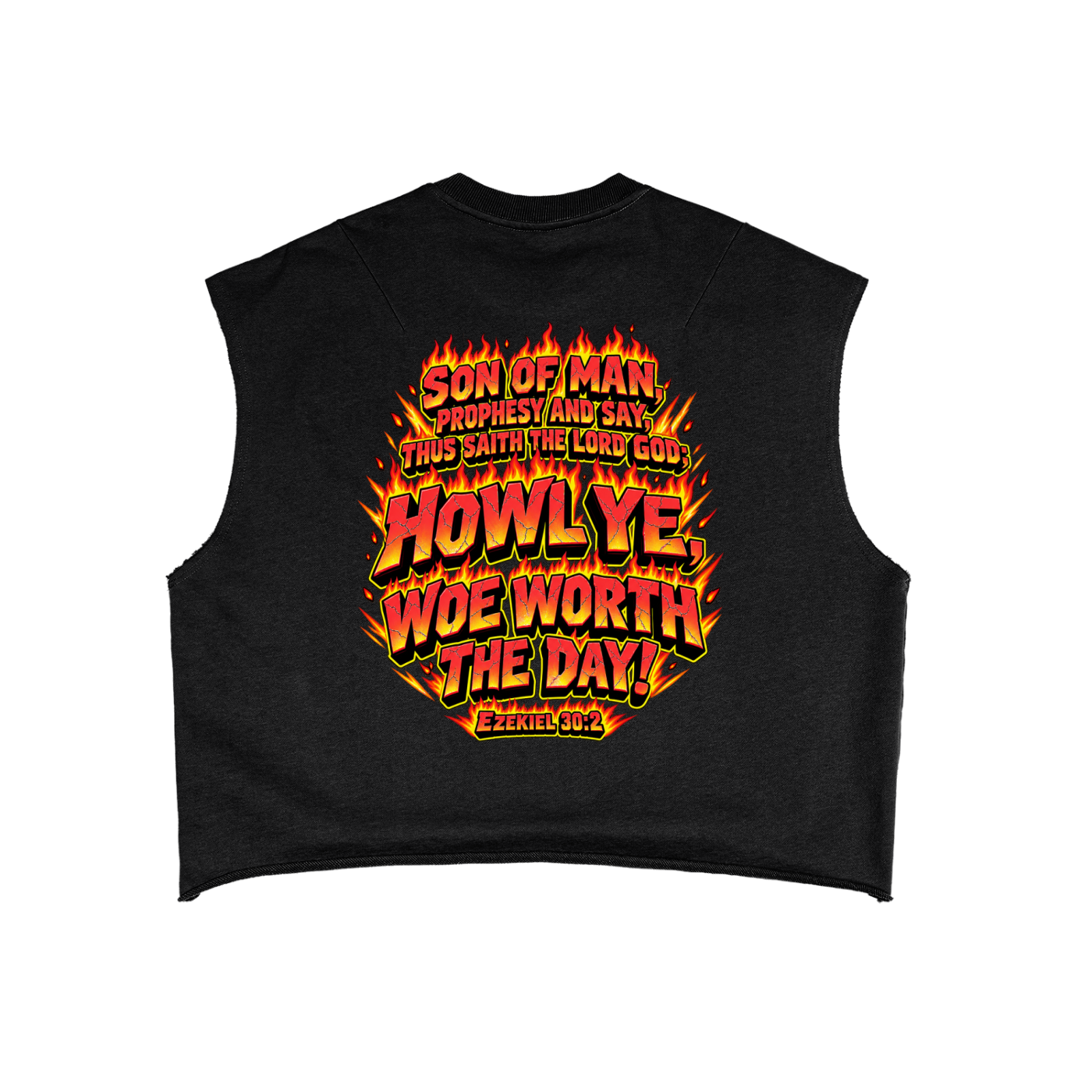 Ezekiel 30:2 French Terry Boxy Tank Top