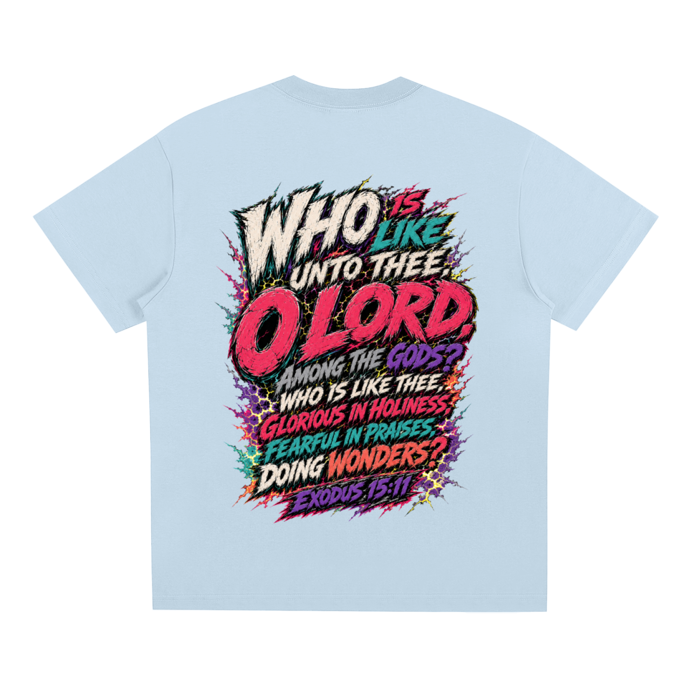 Exodus 15:11 Sorona Quick-Dry Cooling T-Shirt