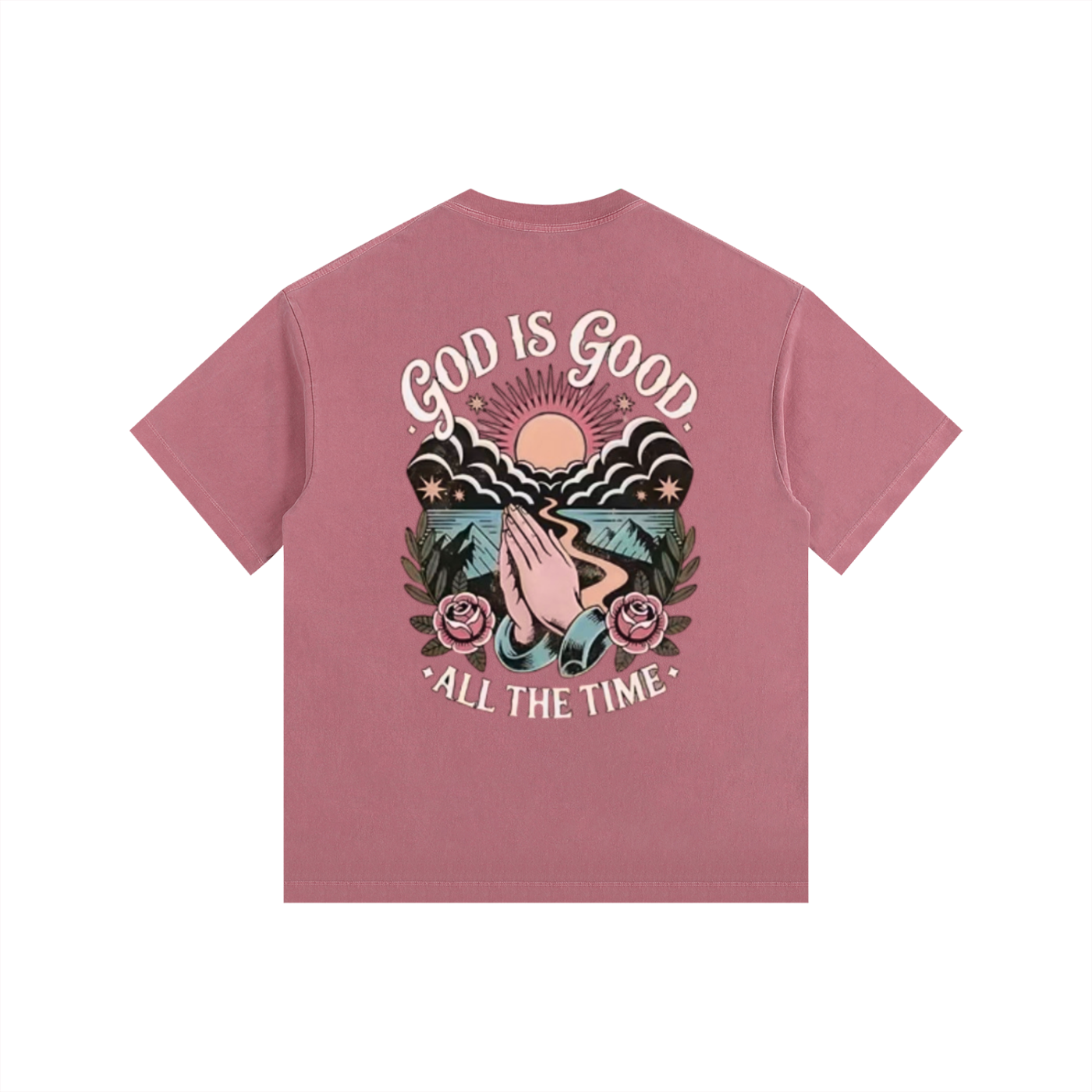 Child of God Vintage Washed Oversized Cotton T-Shirt