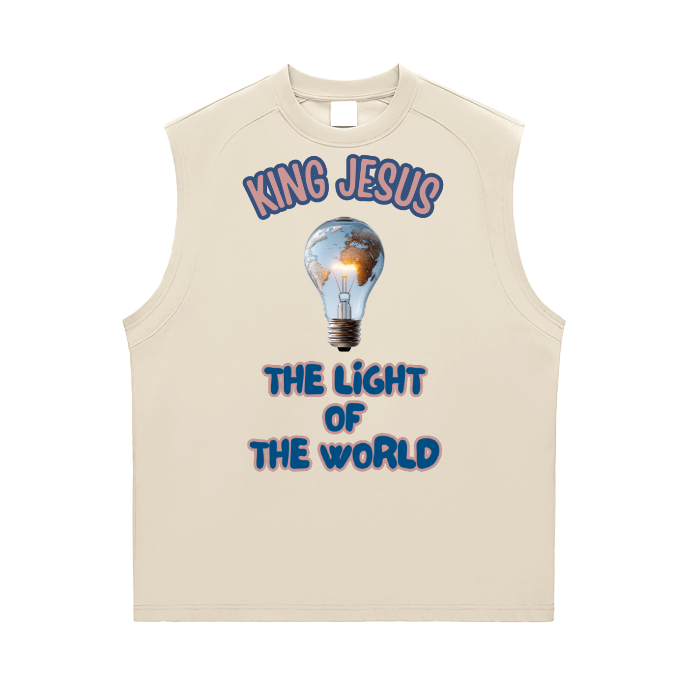 "The light of the world" Sorona Quick-Dry Cooling Tank Top