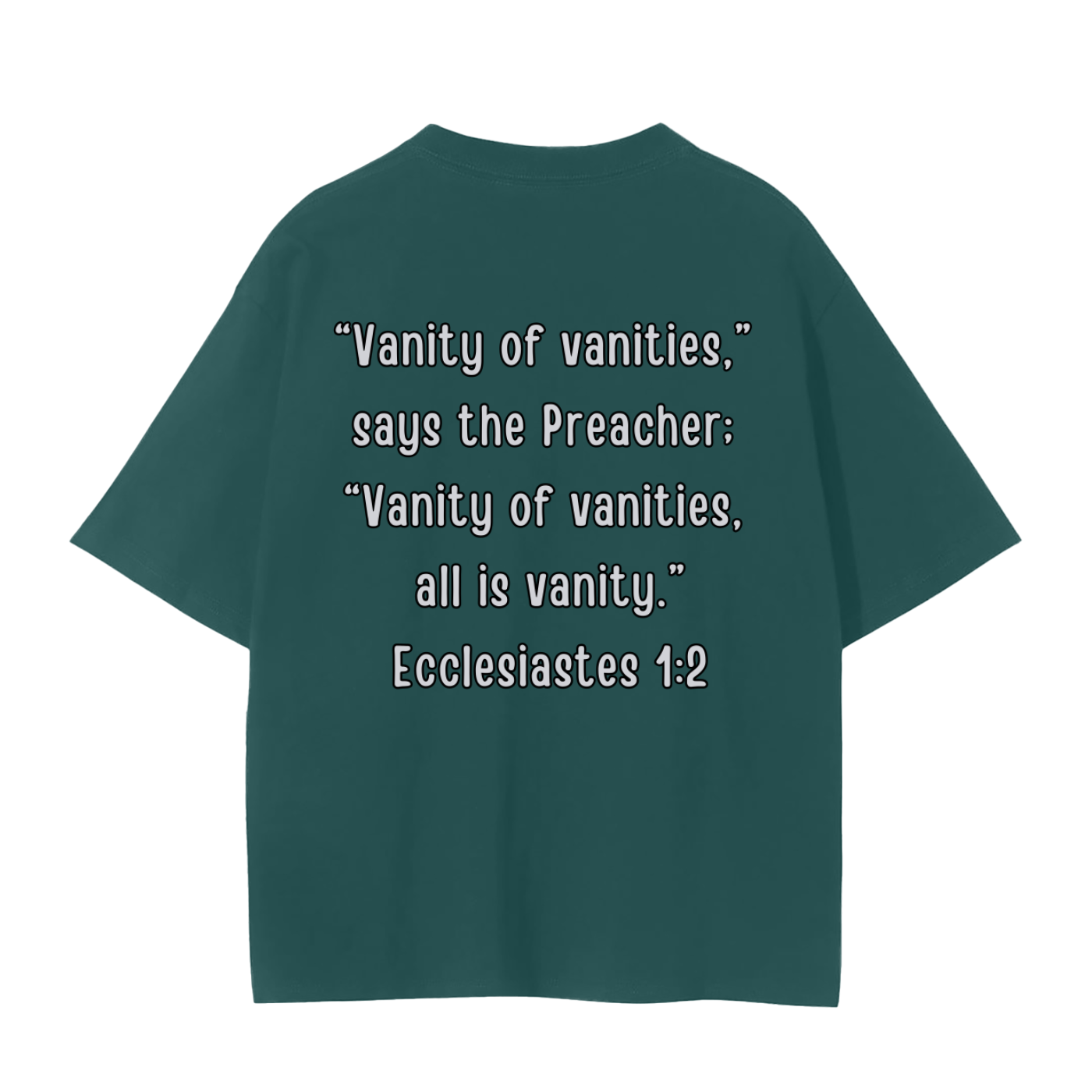 "Ecclesiastes 1:2" Unisex Seamless T-Shirt