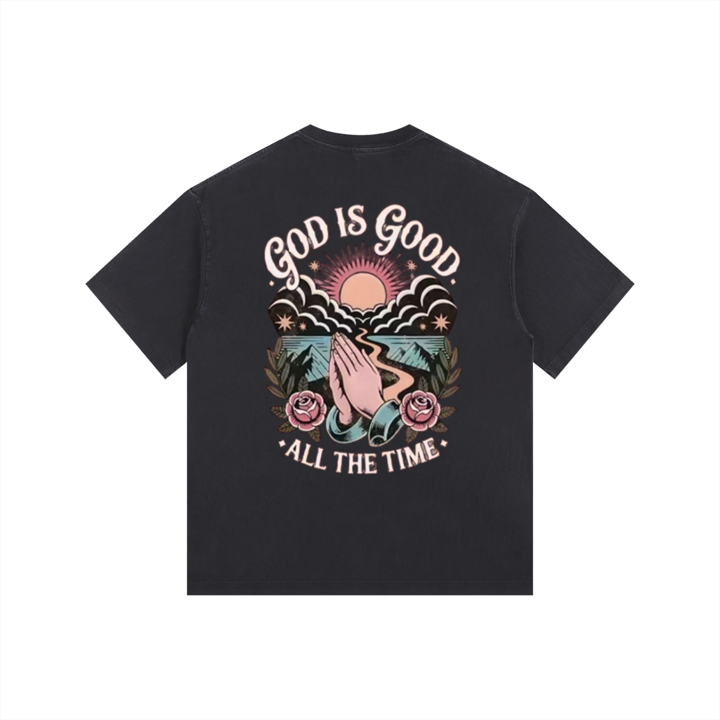 Child of God Vintage Washed Oversized Cotton T-Shirt