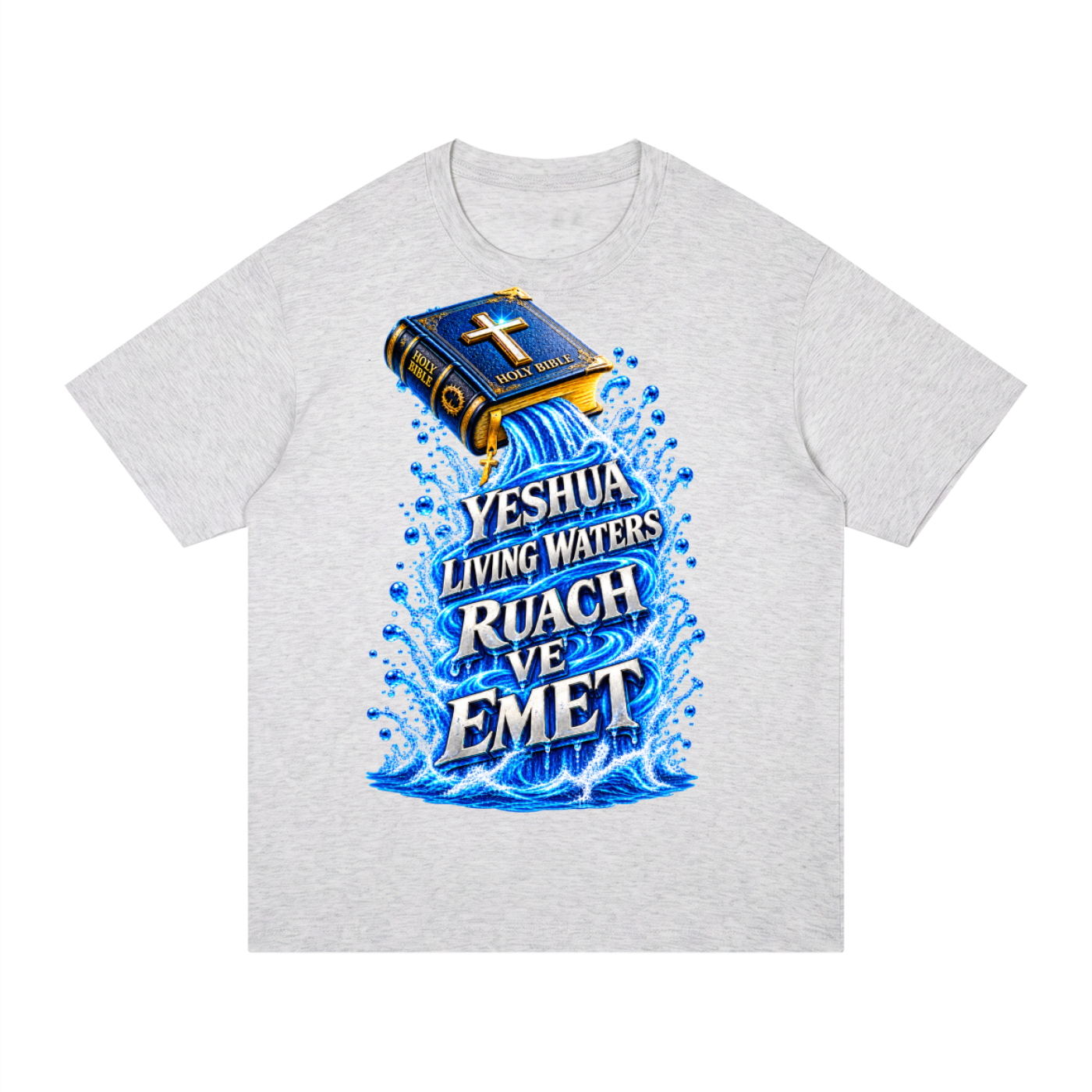 Yeshua, Ruach, Emet Unisex Regular Fit Cotton T-Shirt