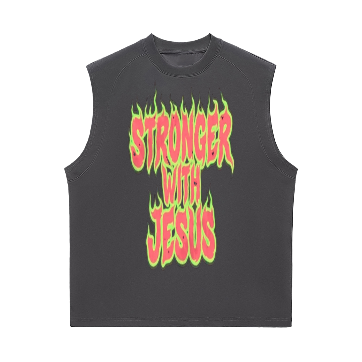 Stronger with Jesus Sorona Quick-Dry Cooling Tank Top
