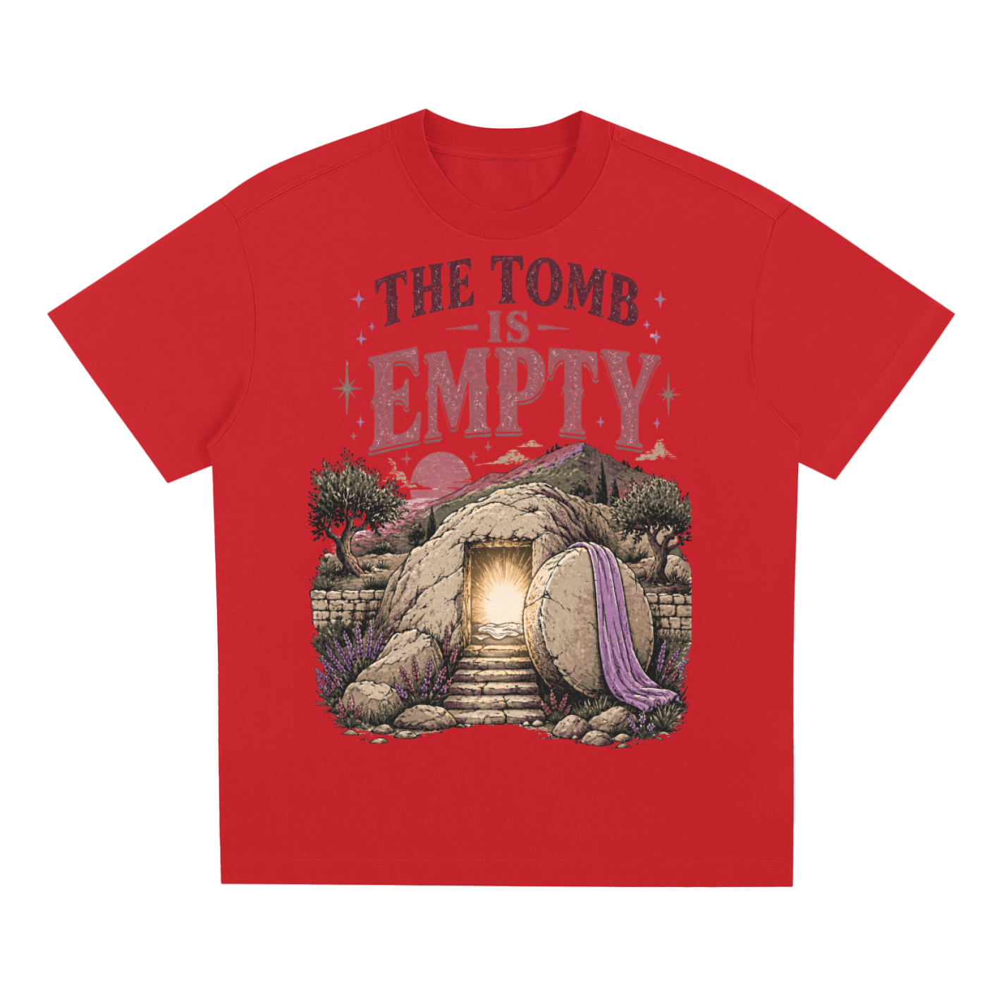 The Tomb is Empty Sorona Quick-Dry Cooling T-Shirt