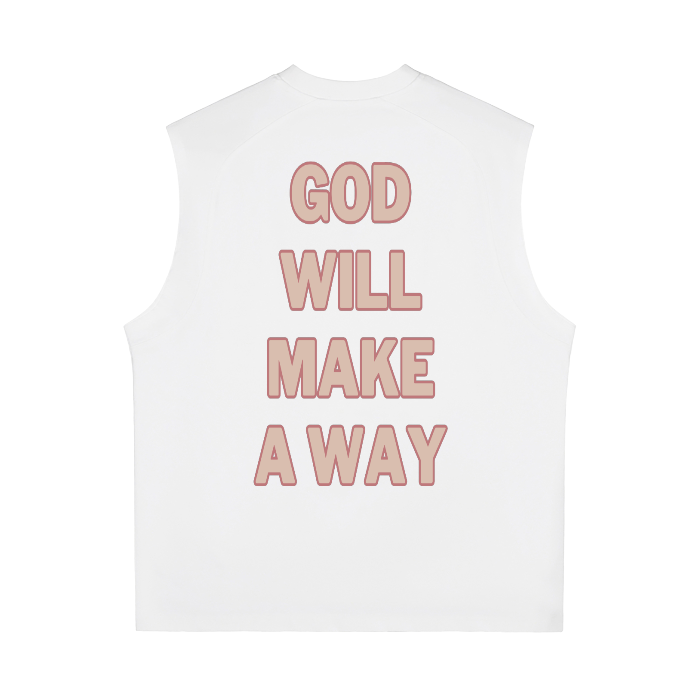 God will make a way Sorona Quick-Dry Cooling Tank Top