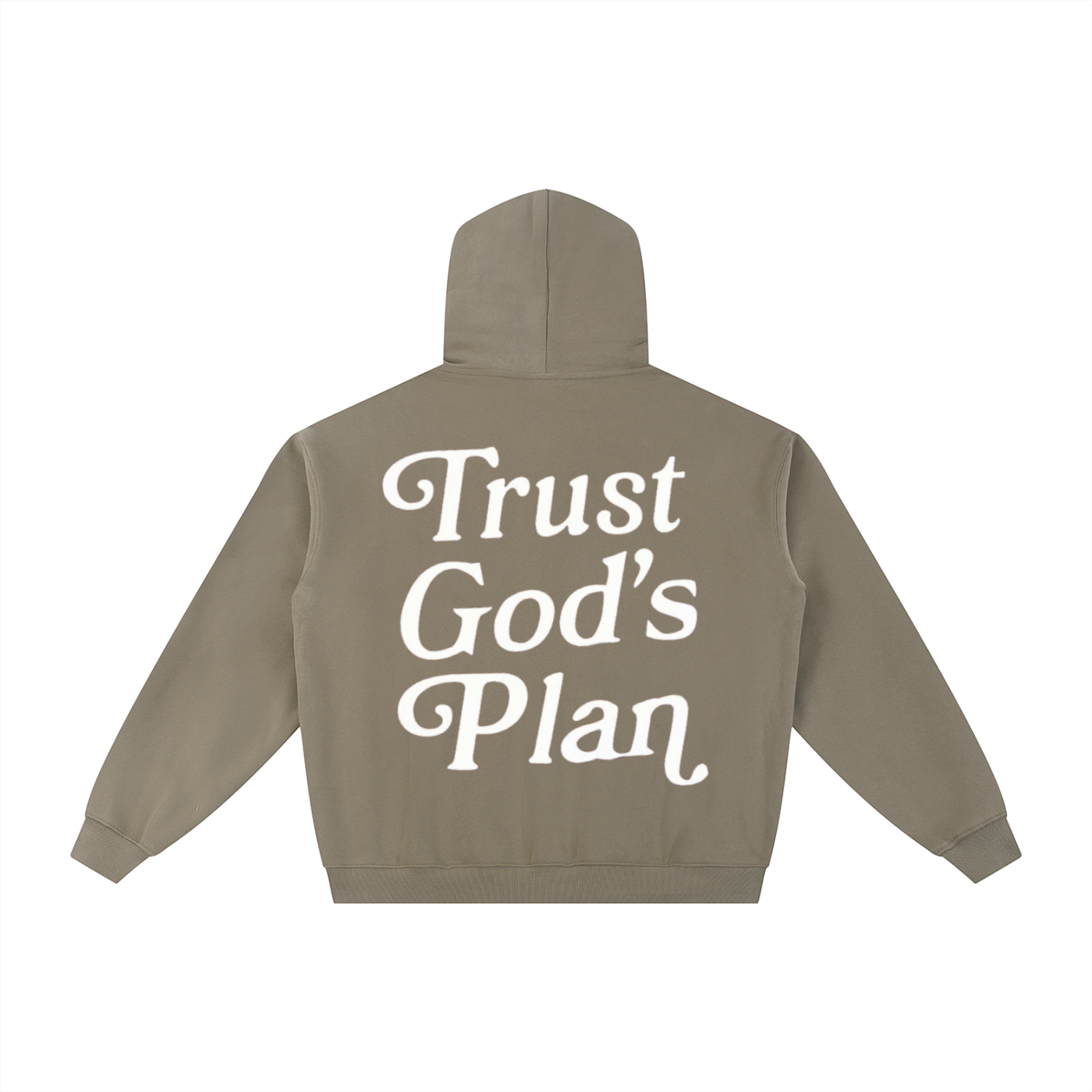 "His Love Never Fails" Essential Fleece Zip-Through Hoodie