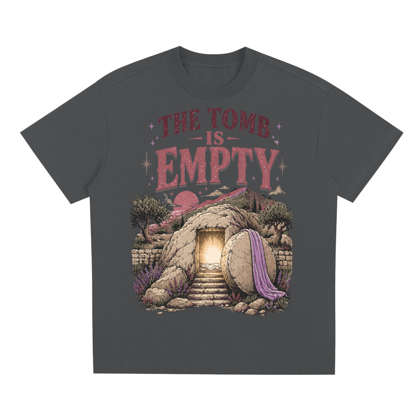 The Tomb is Empty Sorona Quick-Dry Cooling T-Shirt