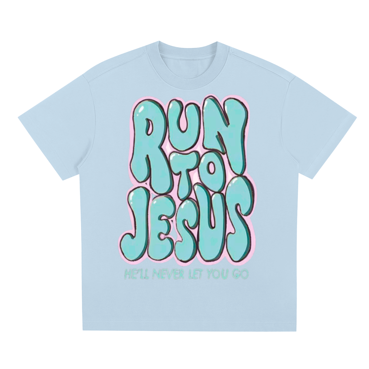 Run to Jesus Sorona Quick-Dry Cooling T-Shirt