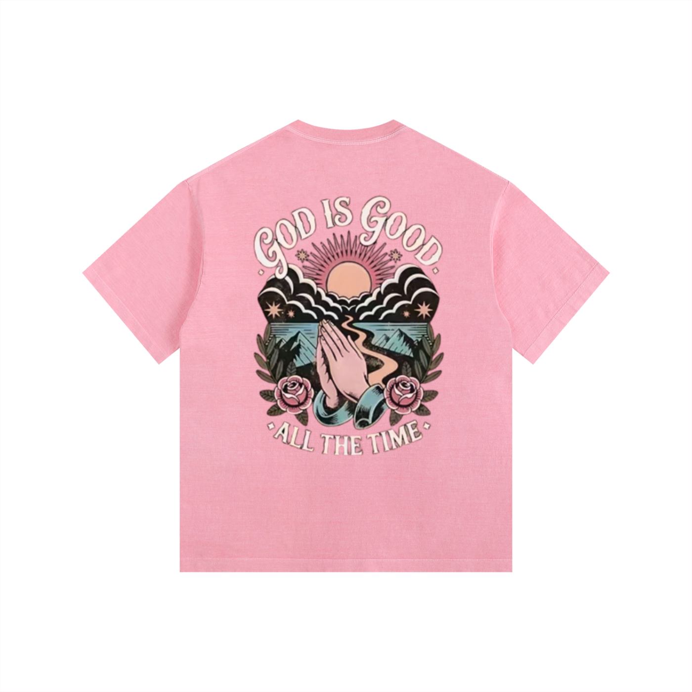 Child of God Vintage Washed Oversized Cotton T-Shirt