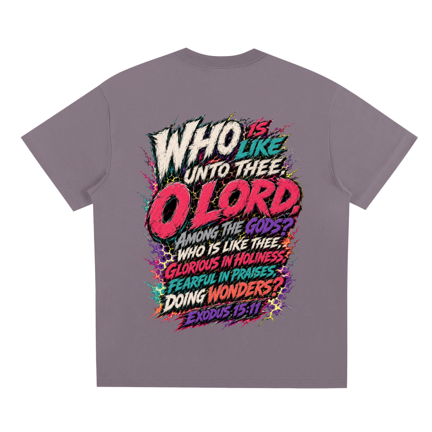 Exodus 15:11 Sorona Quick-Dry Cooling T-Shirt