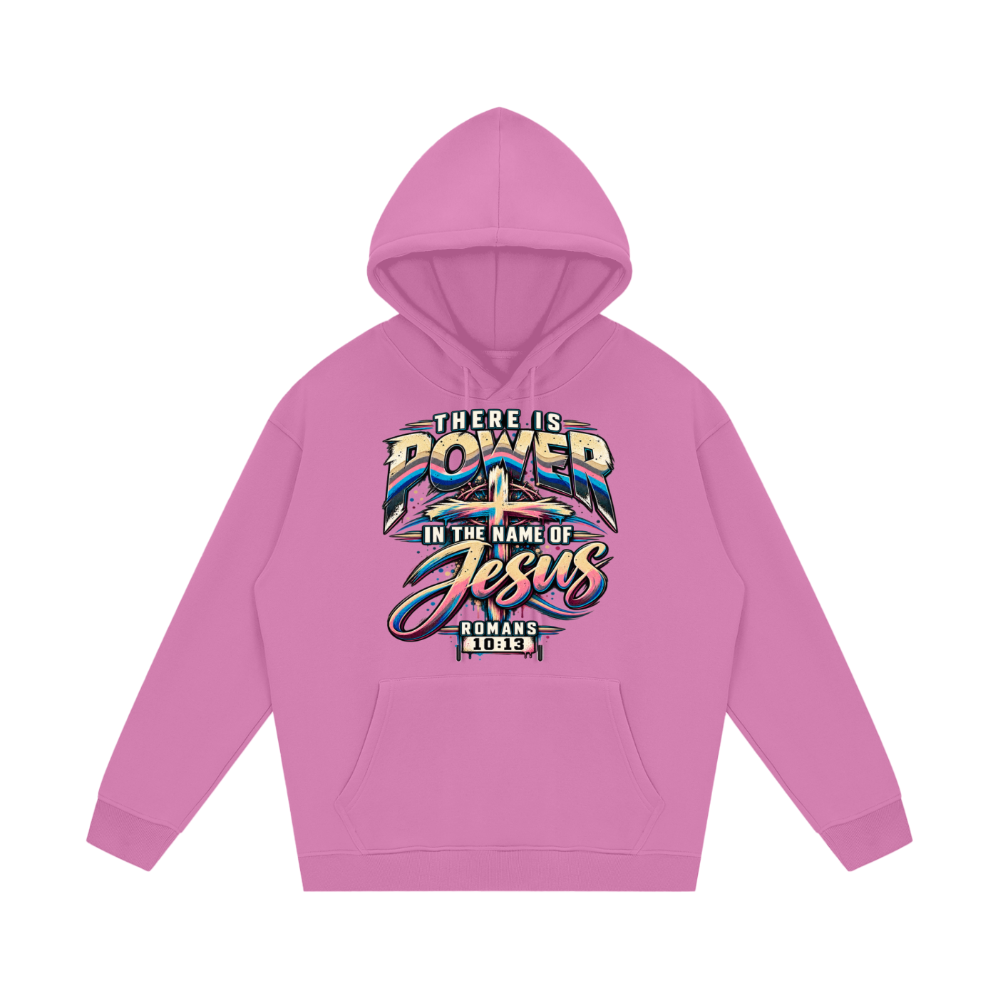 Romans 10:13 Unisex Fleece Hoodie