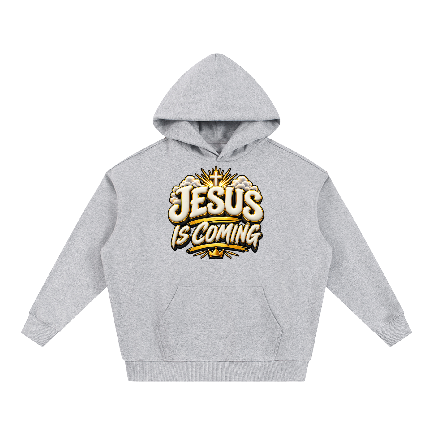 Jesus is coming Essential Heavyweight Hoodie