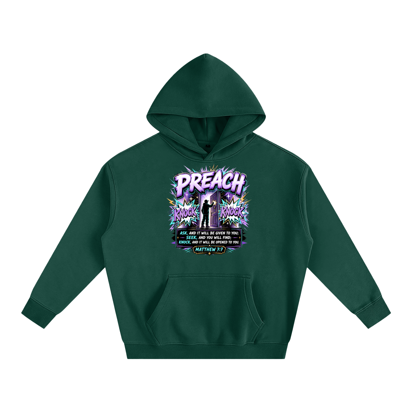 Taste and see Oversize Fleeced Hoodie