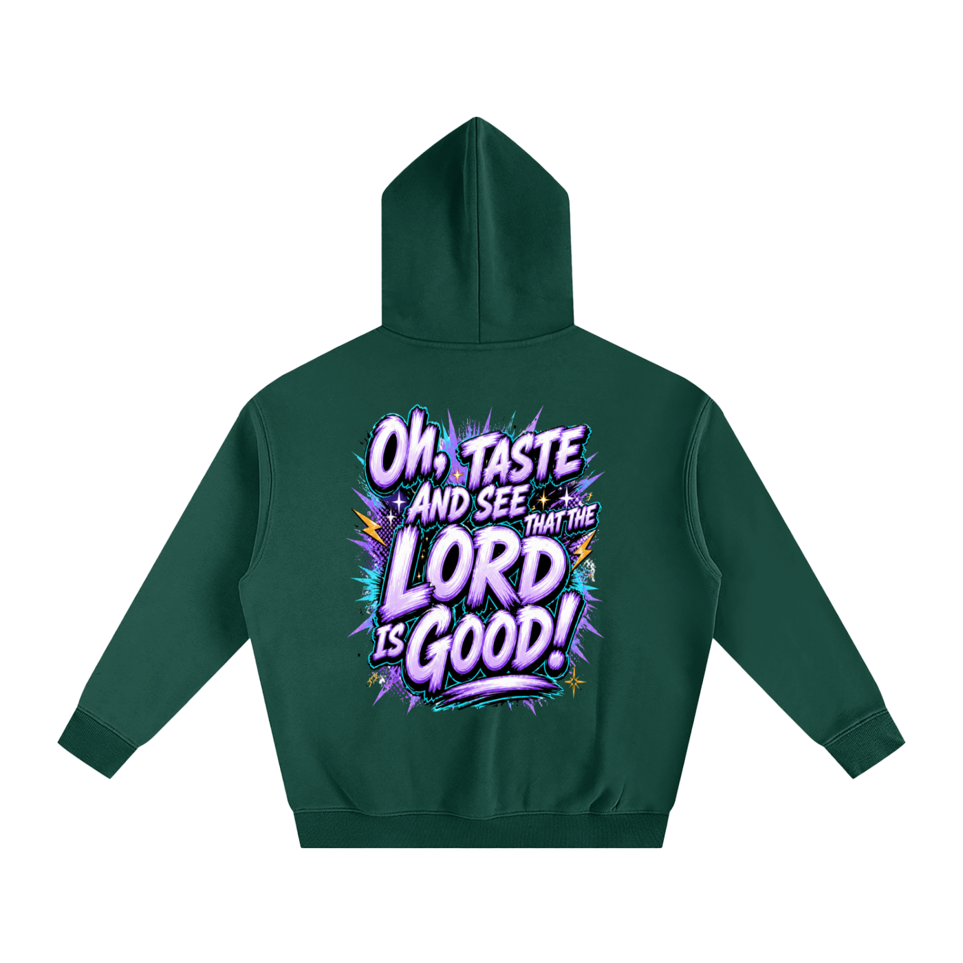 Taste and see Oversize Fleeced Hoodie