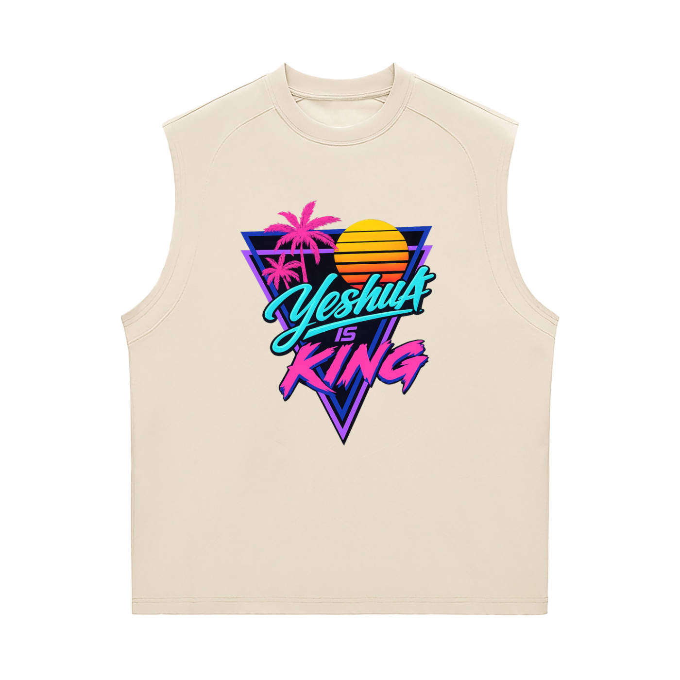 Yeshua is King Sorona Quick-Dry Cooling Tank Top