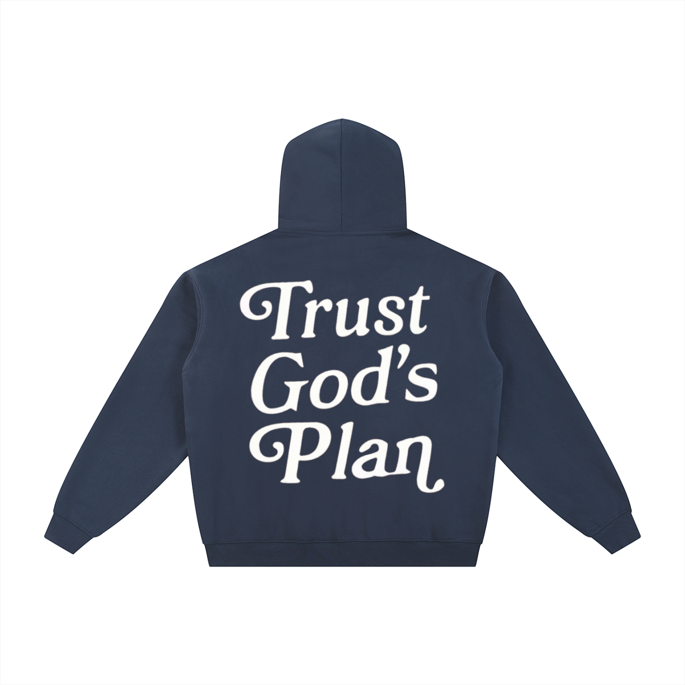 "His Love Never Fails" Essential Fleece Zip-Through Hoodie
