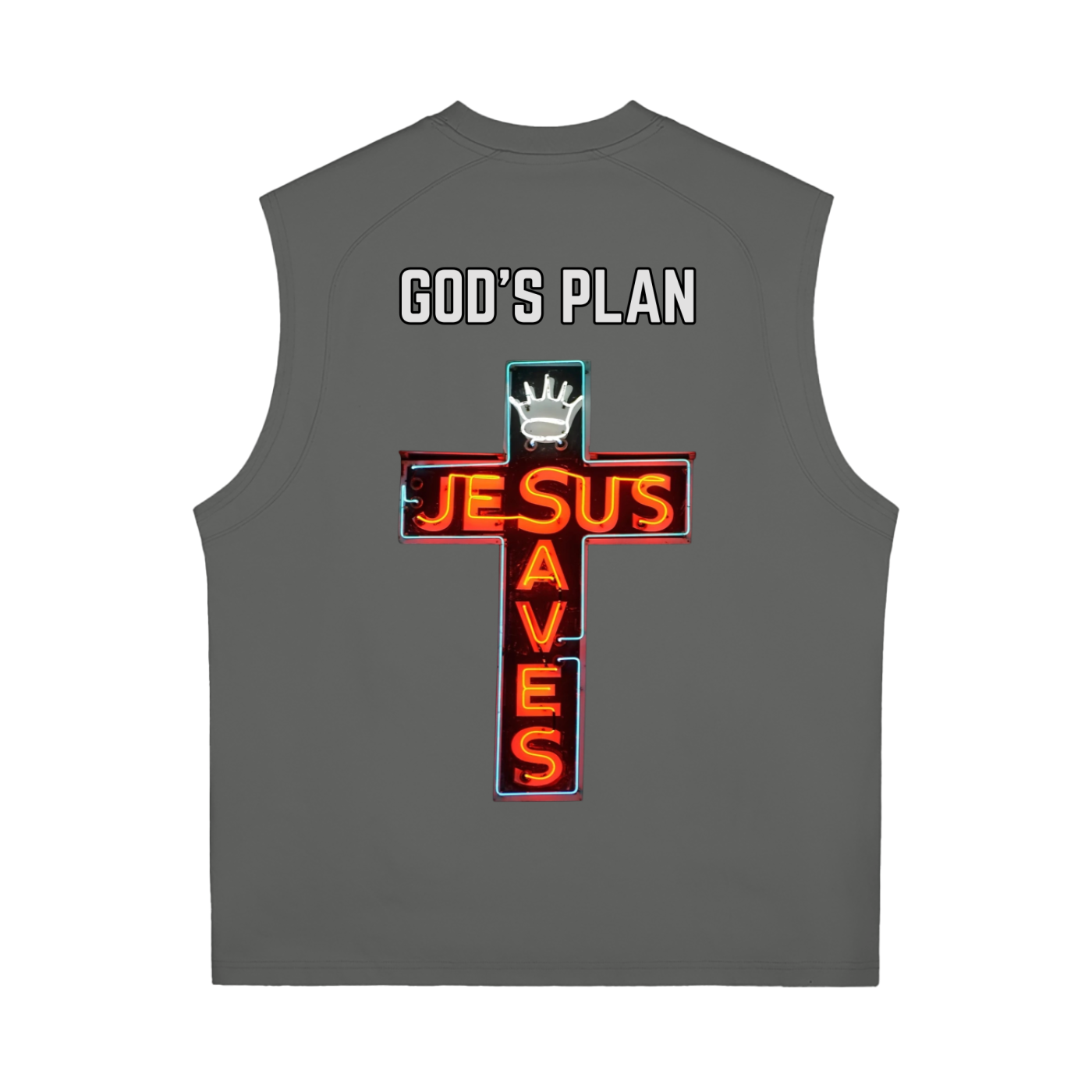 Proverbs 16:9 Sorona Quick-Dry Cooling Tank Top