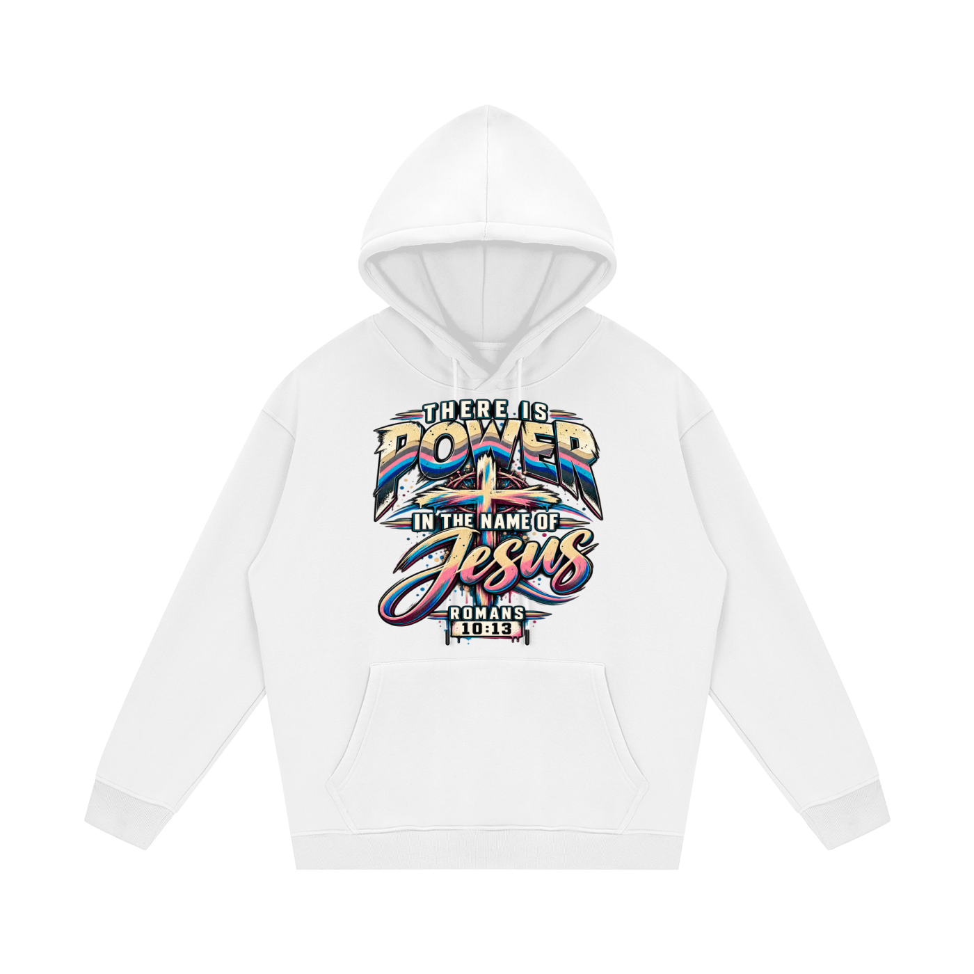 Romans 10:13 Unisex Fleece Hoodie