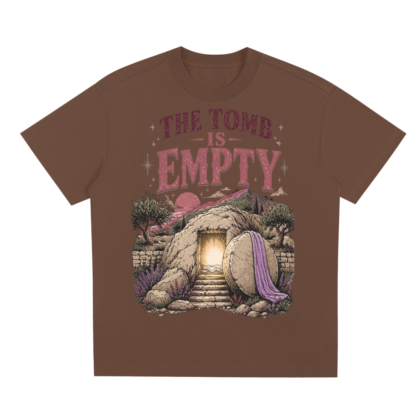 The Tomb is Empty Sorona Quick-Dry Cooling T-Shirt
