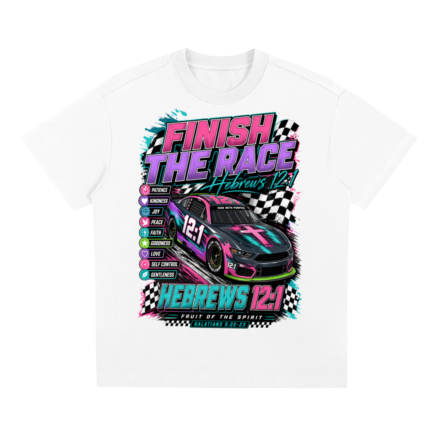 Finish the Race Sorona Quick-Dry Cooling T-Shirt