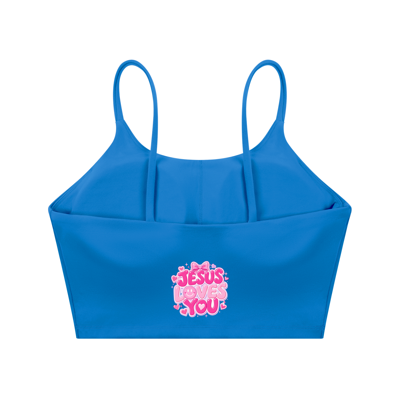 Thank you Spaghetti Strap Yoga Sports Bra