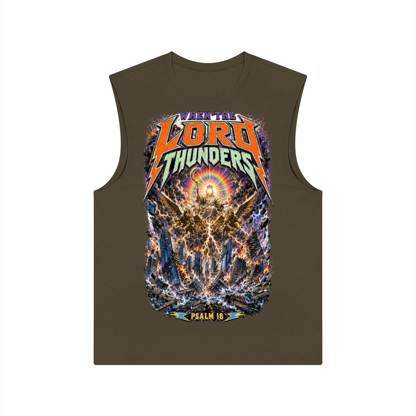 When the LORD thunders Men's Performance Tank Top