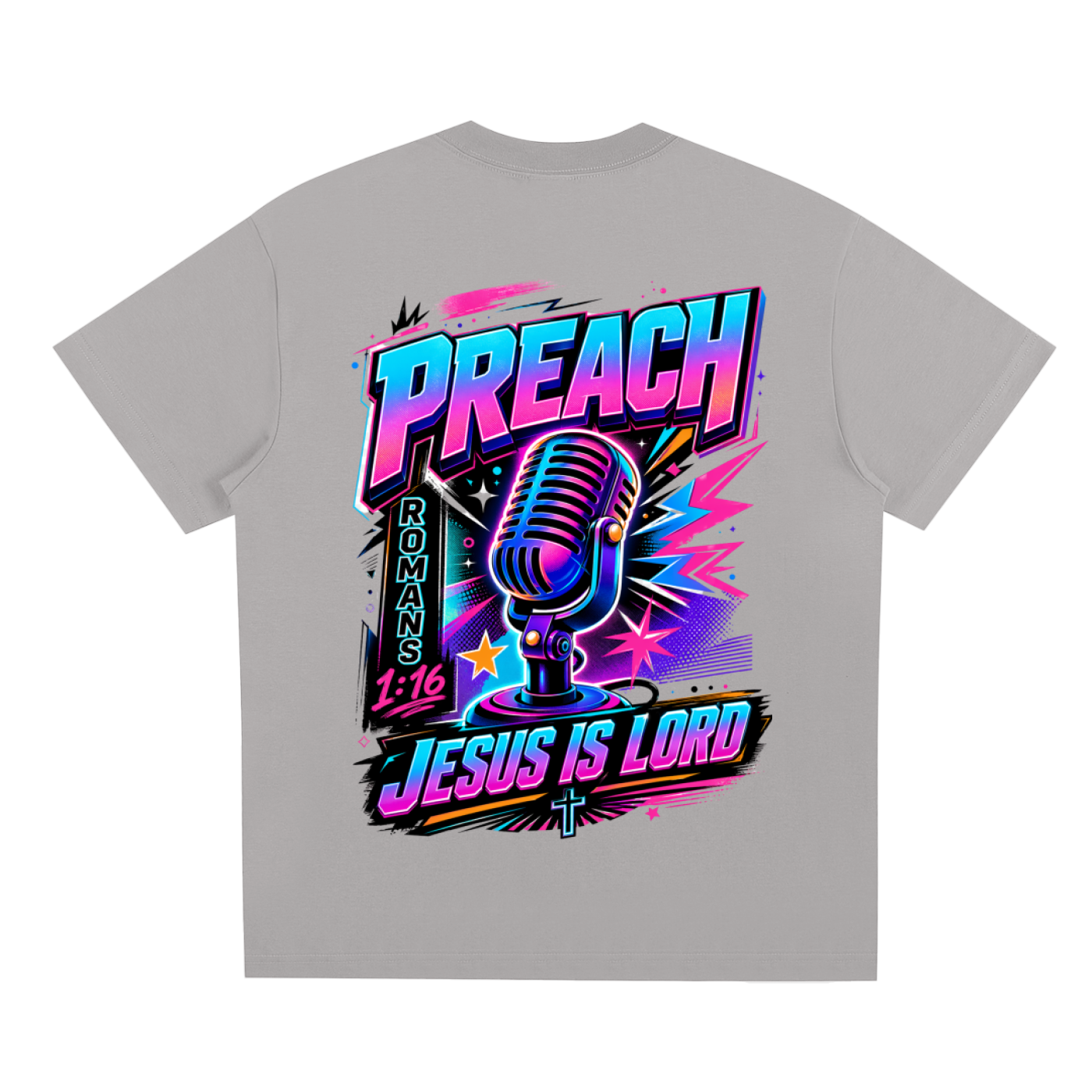 Jesus Highway to Heaven/Preach Sorona Quick-Dry Cooling T-Shirt