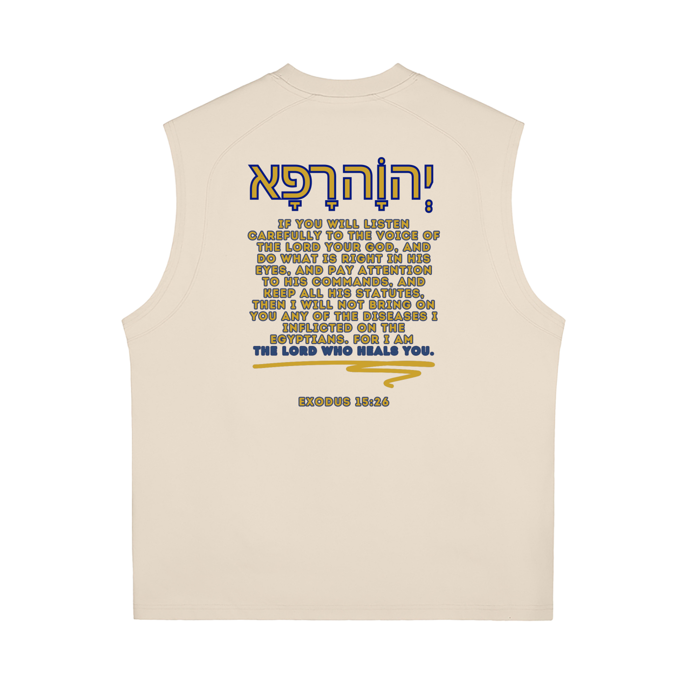 God Heals Sorona Quick-Dry Cooling Tank Top