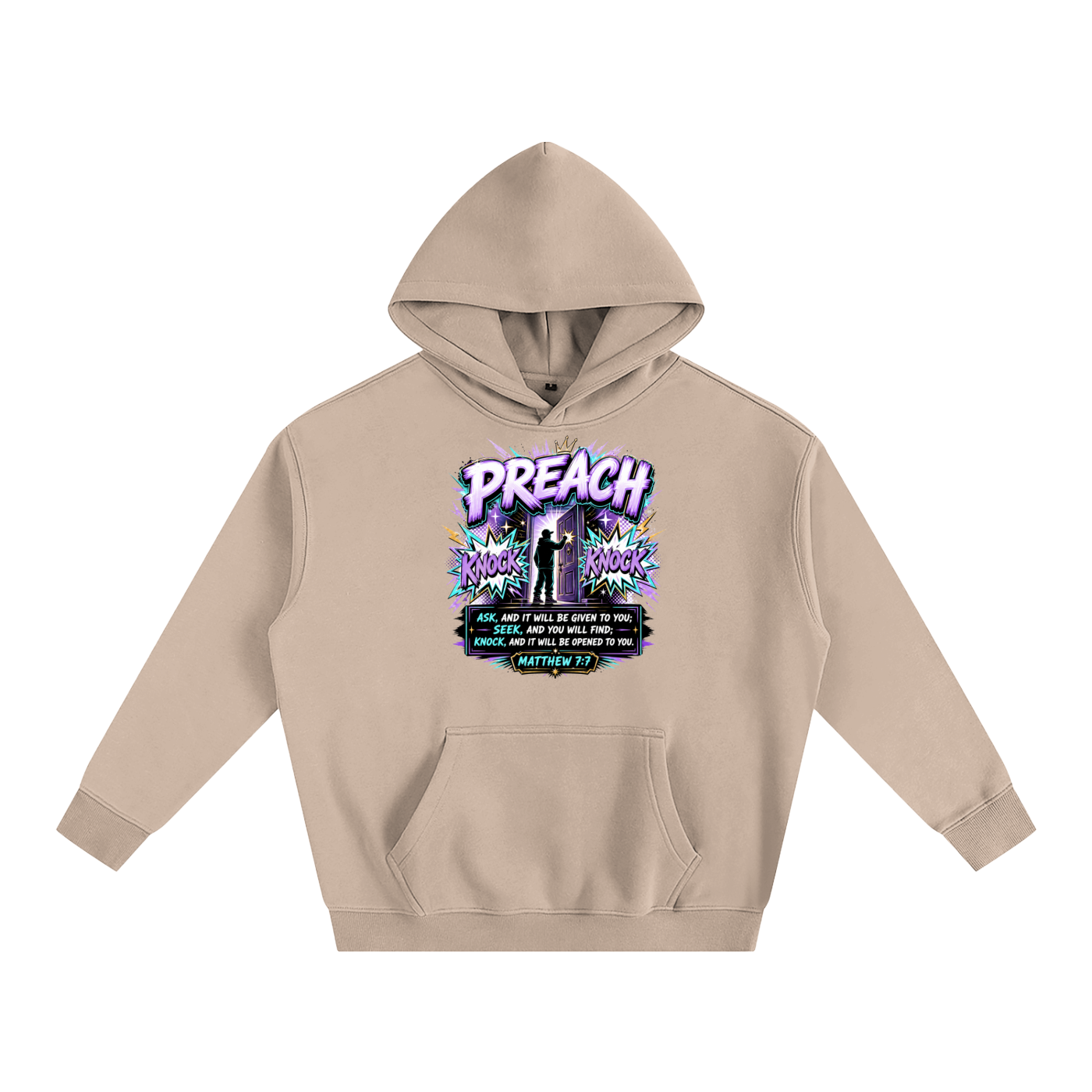 Taste and see Oversize Fleeced Hoodie