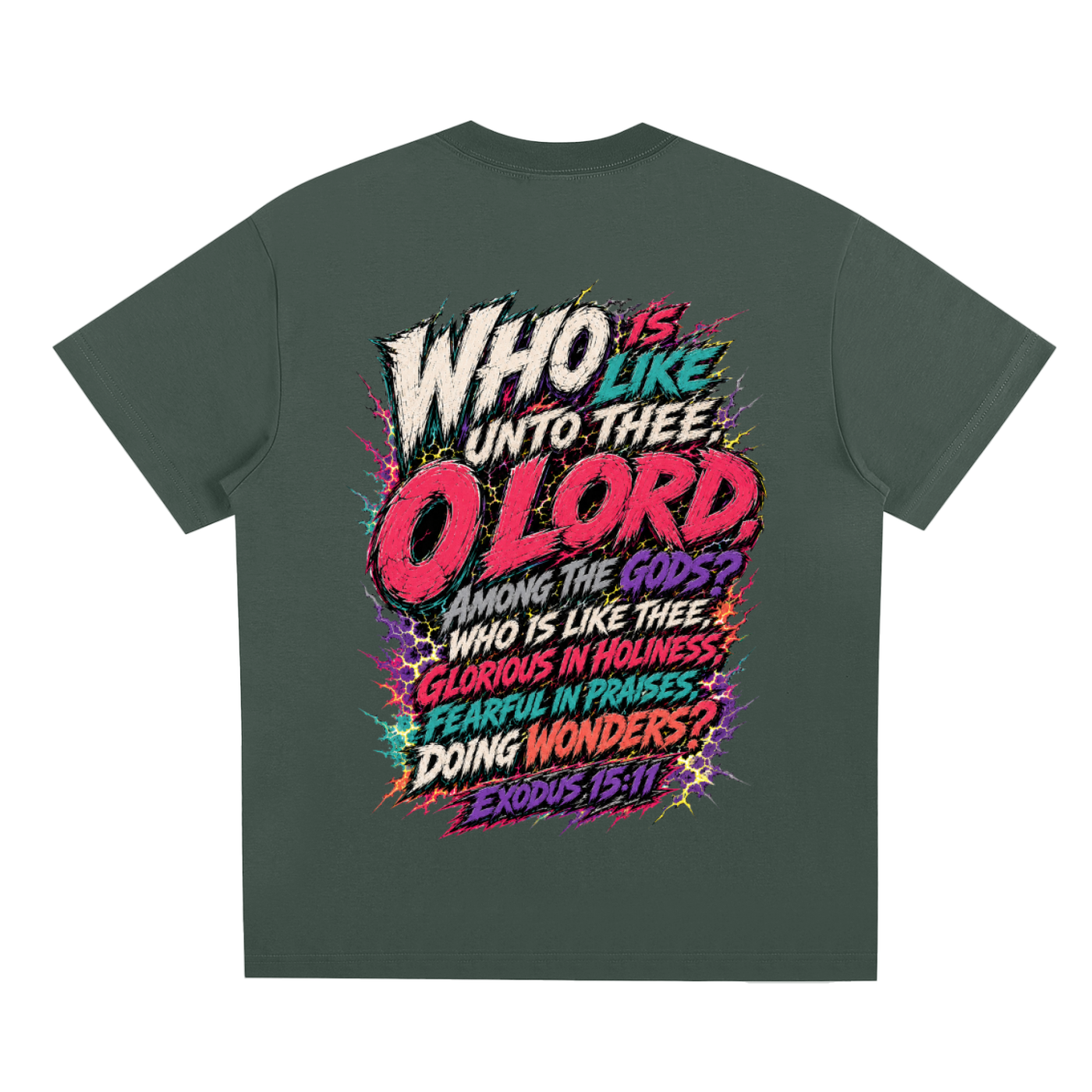 Exodus 15:11 Sorona Quick-Dry Cooling T-Shirt