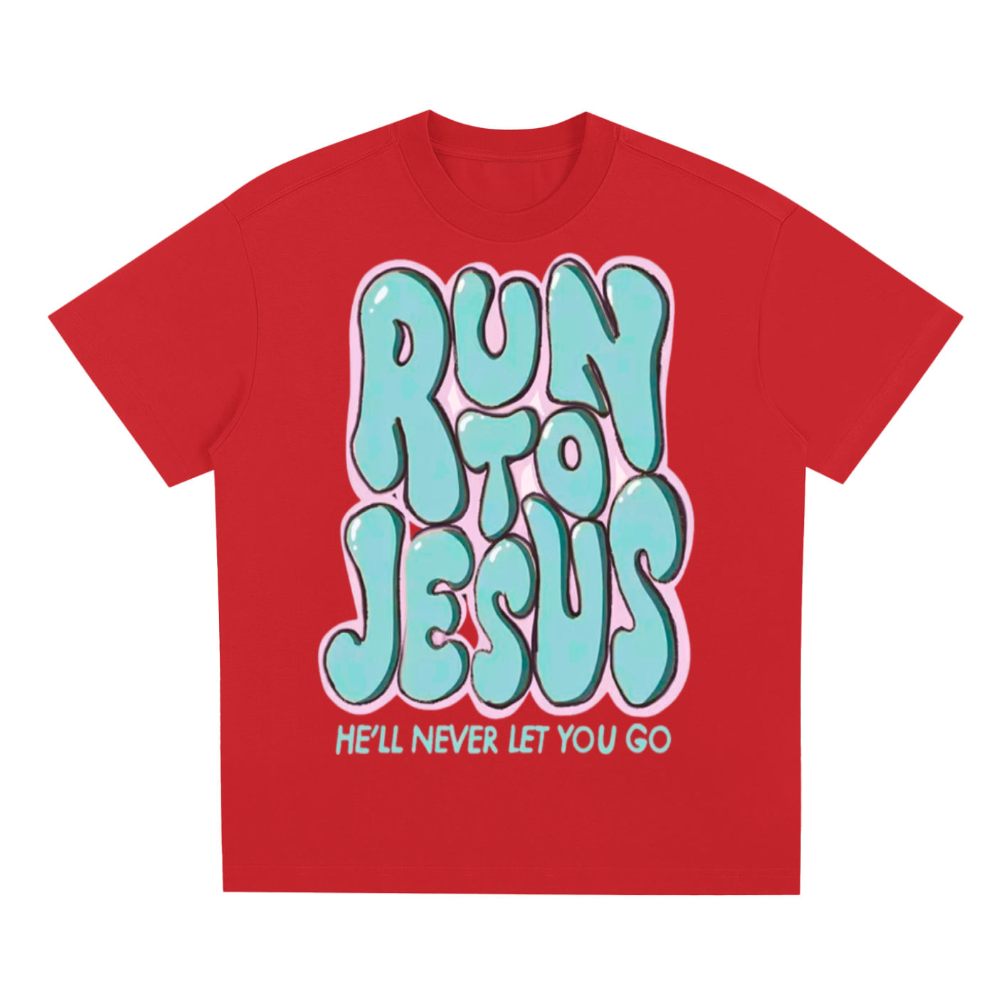 Run to Jesus Sorona Quick-Dry Cooling T-Shirt