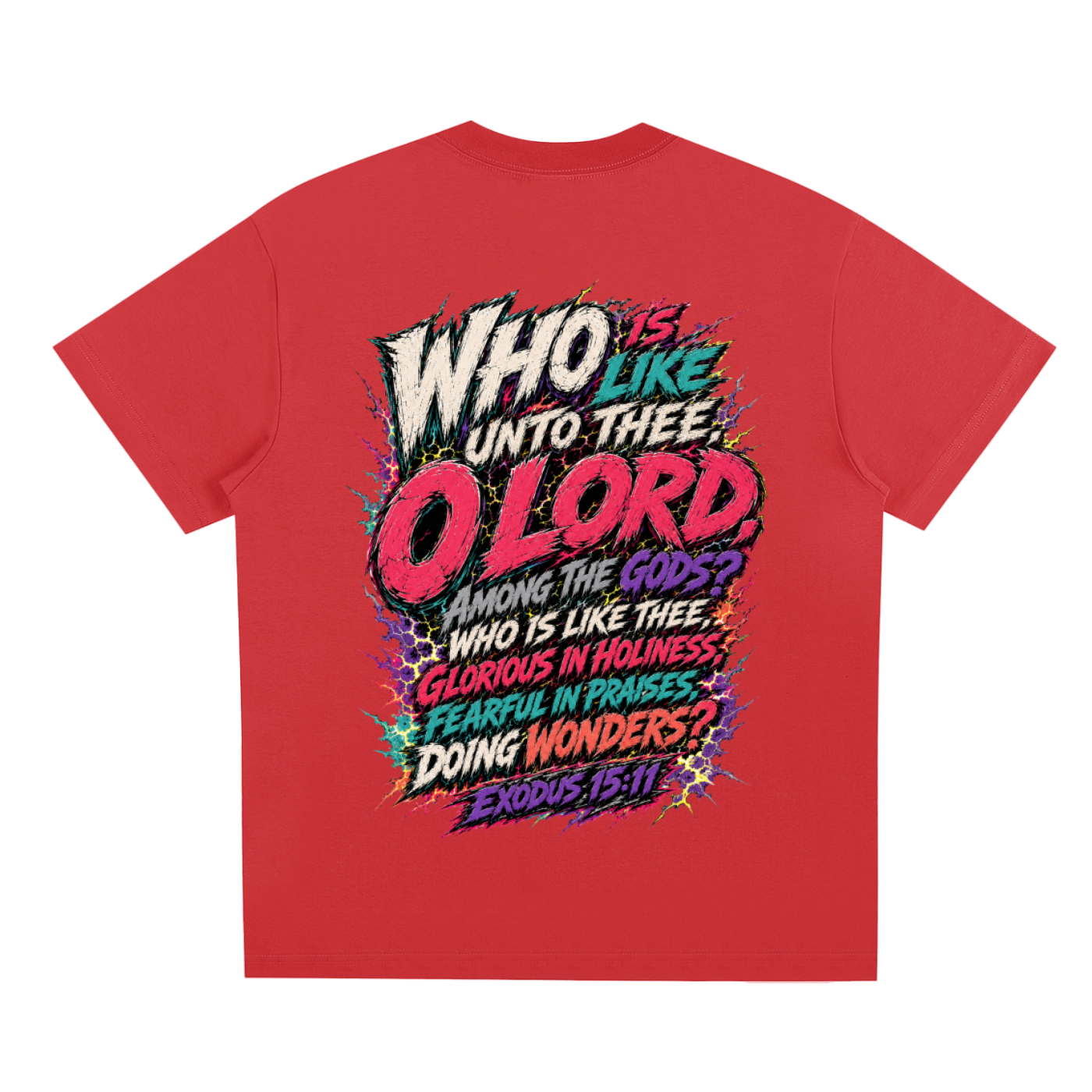 Exodus 15:11 Sorona Quick-Dry Cooling T-Shirt