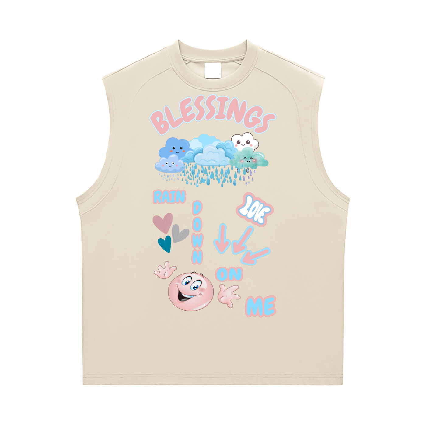 "Blessings" Sorona Quick-Dry Cooling Tank Top