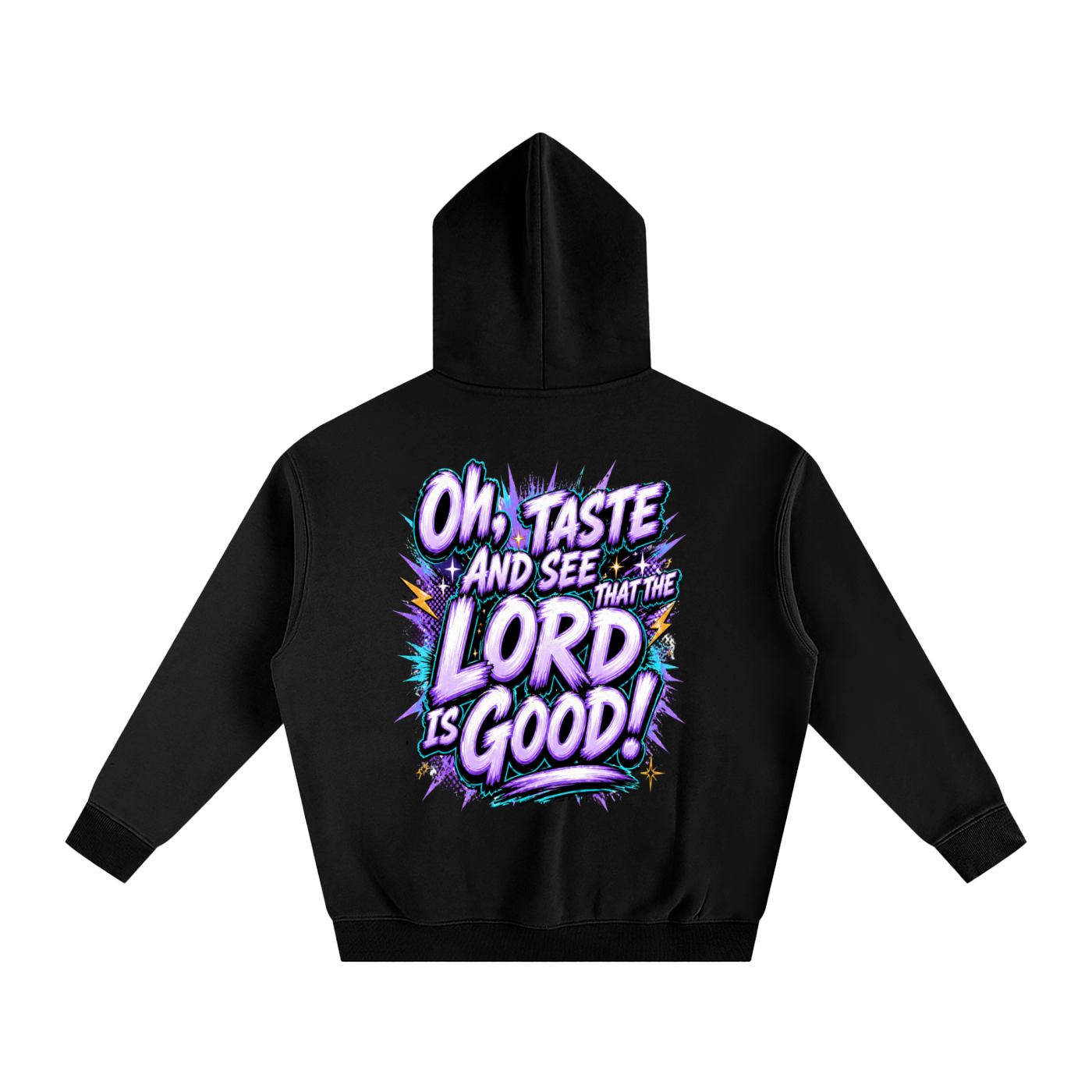 Taste and see Oversize Fleeced Hoodie