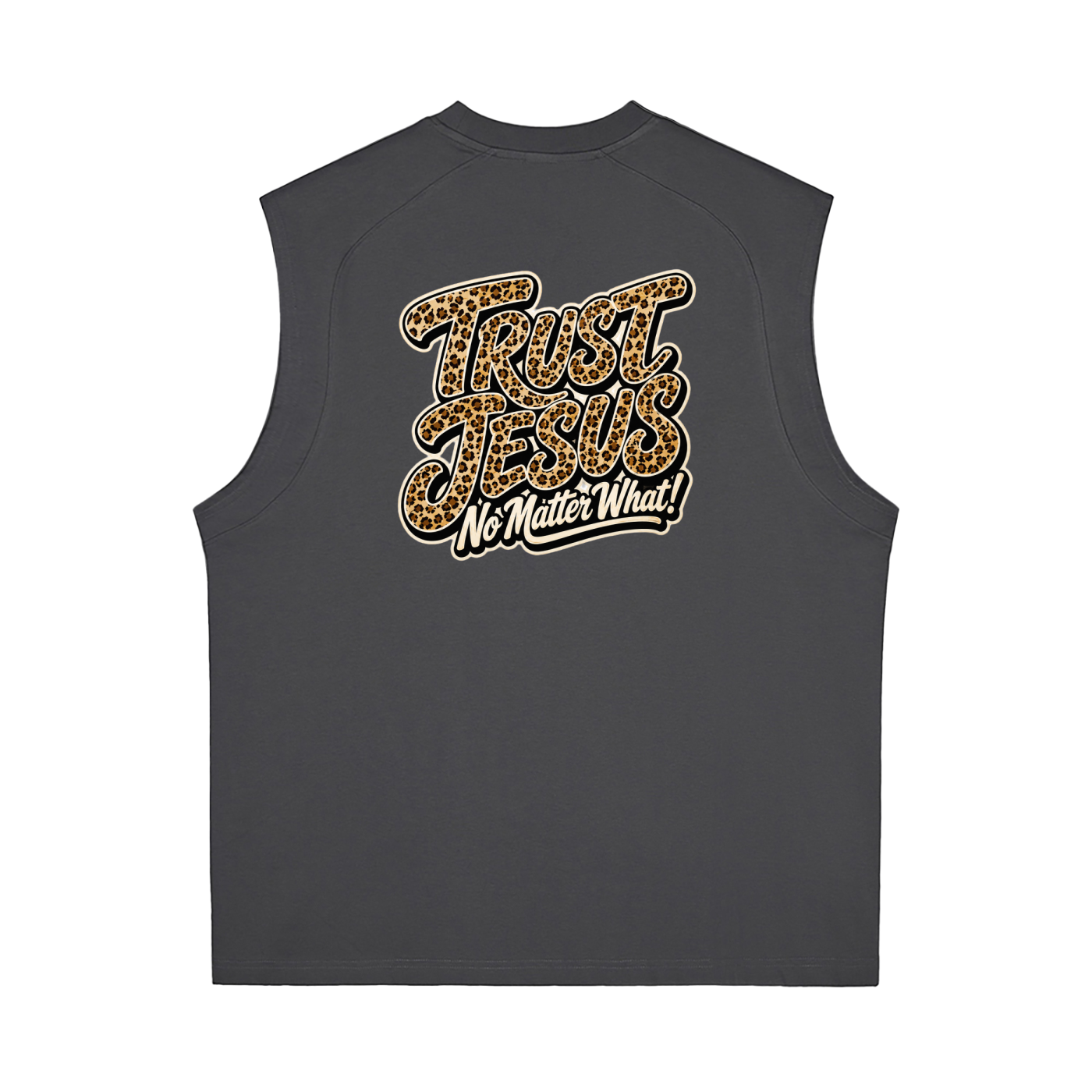 walking by faith, not by...... Sorona Quick-Dry Cooling Tank Top