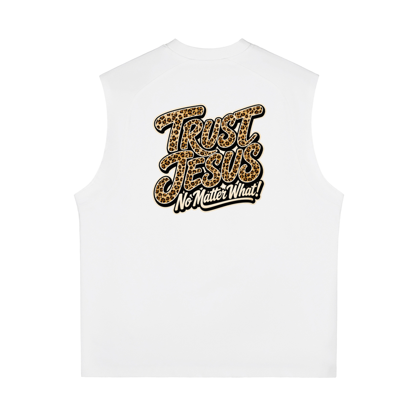 walking by faith, not by...... Sorona Quick-Dry Cooling Tank Top