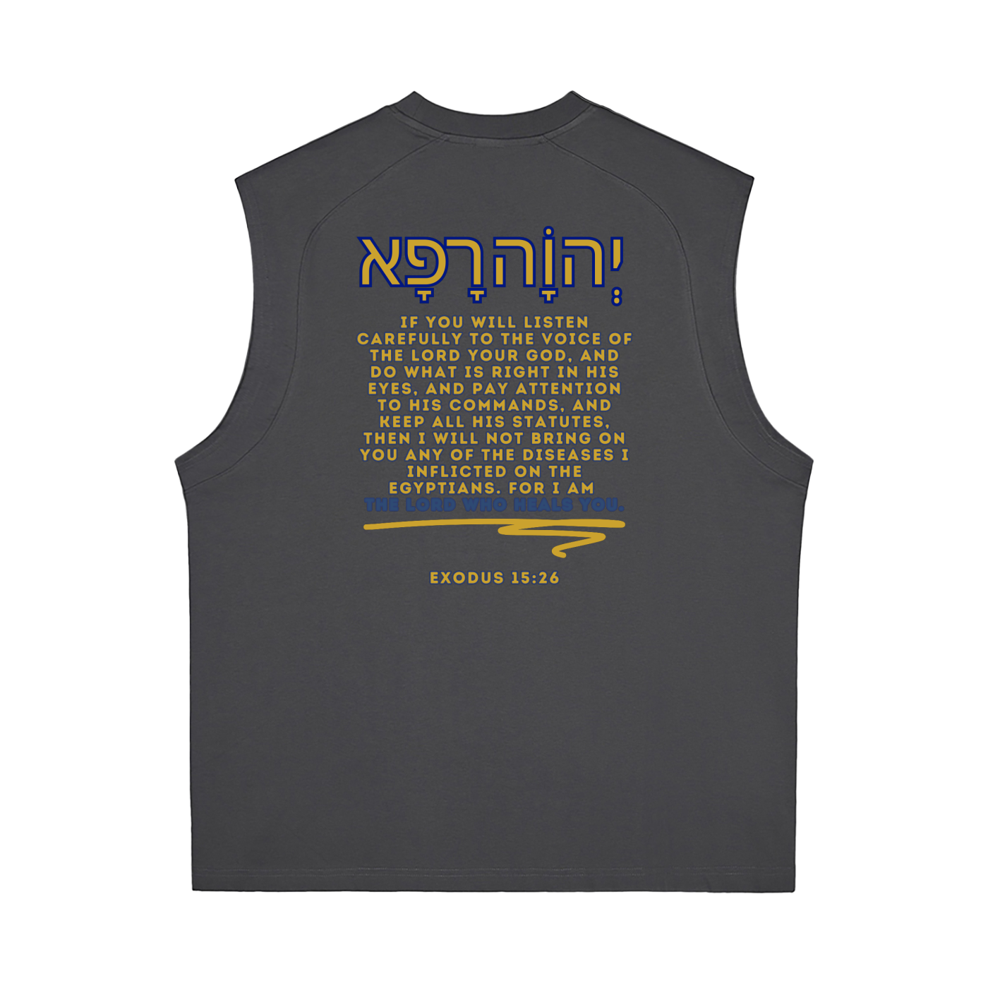 God Heals Sorona Quick-Dry Cooling Tank Top