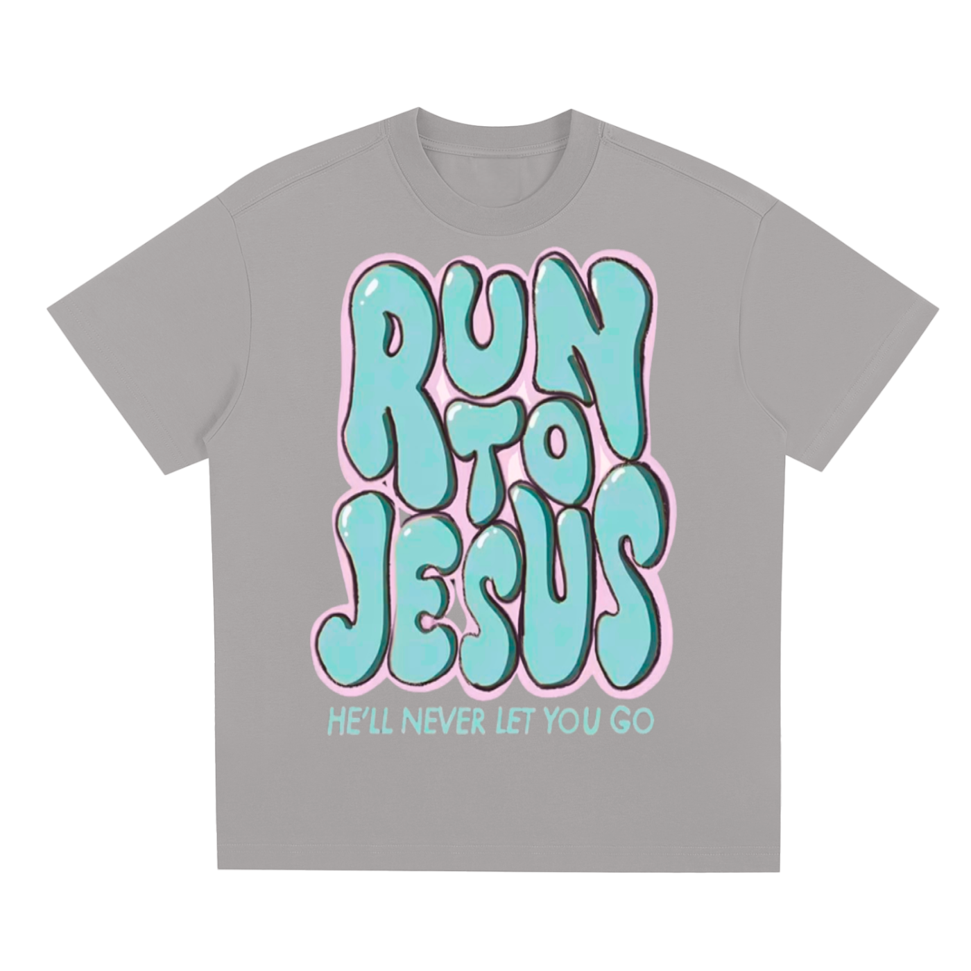 Run to Jesus Sorona Quick-Dry Cooling T-Shirt