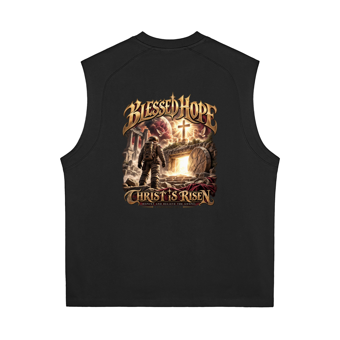 God So Loved/Blessed Sorona Quick-Dry Cooling Tank Top