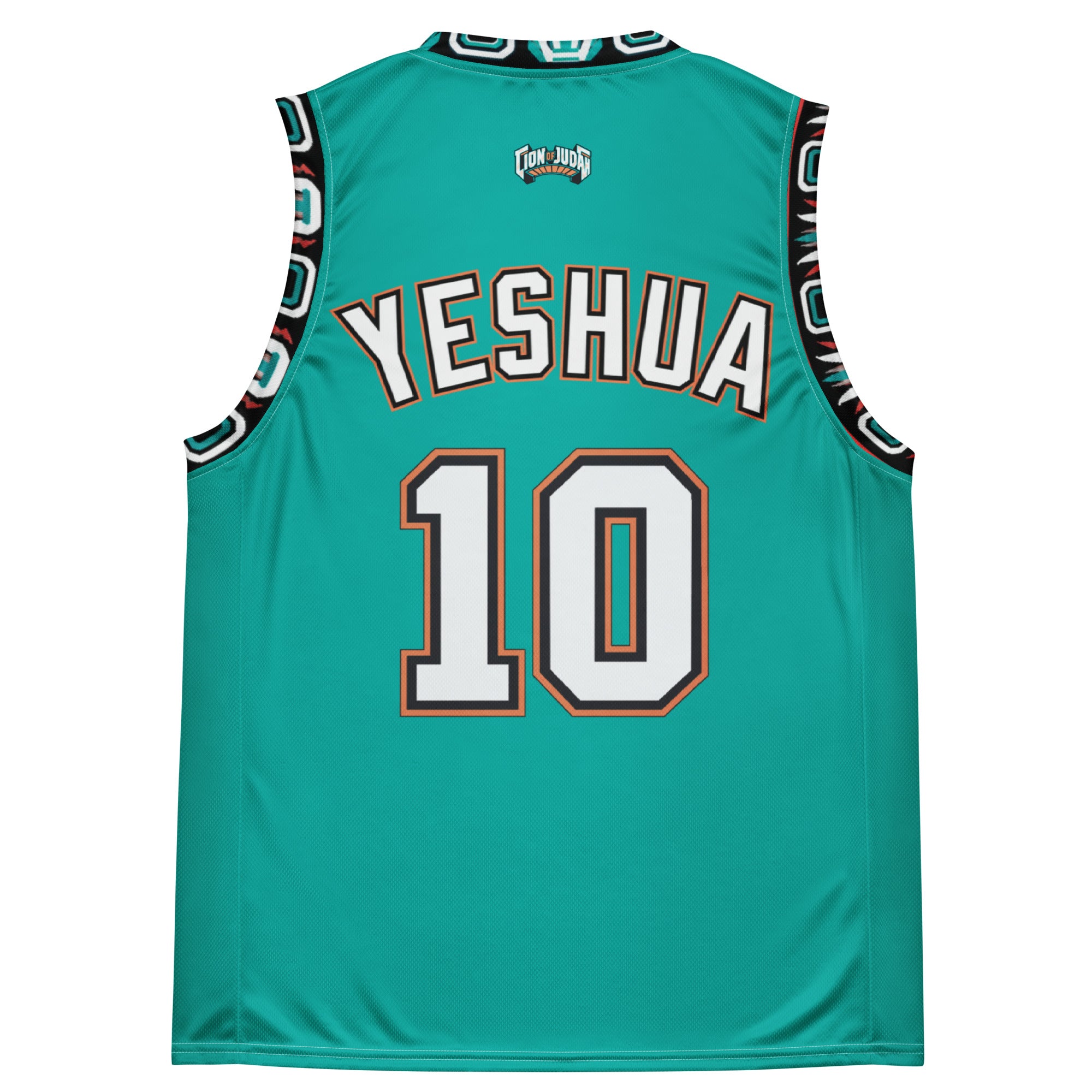 Yeshua Saves/10 unisex basketball jersey